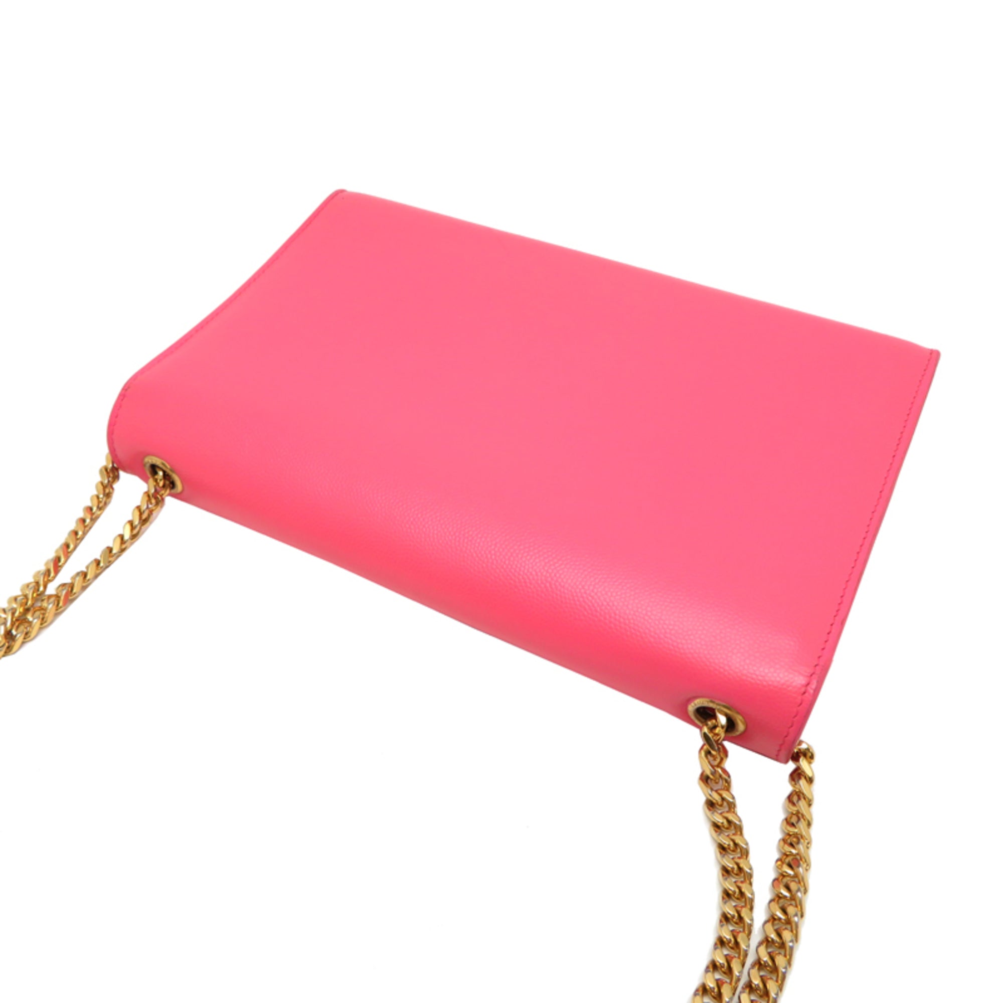 Saint Laurent Pink Leather Shoulder Bag (Pre-Owned)