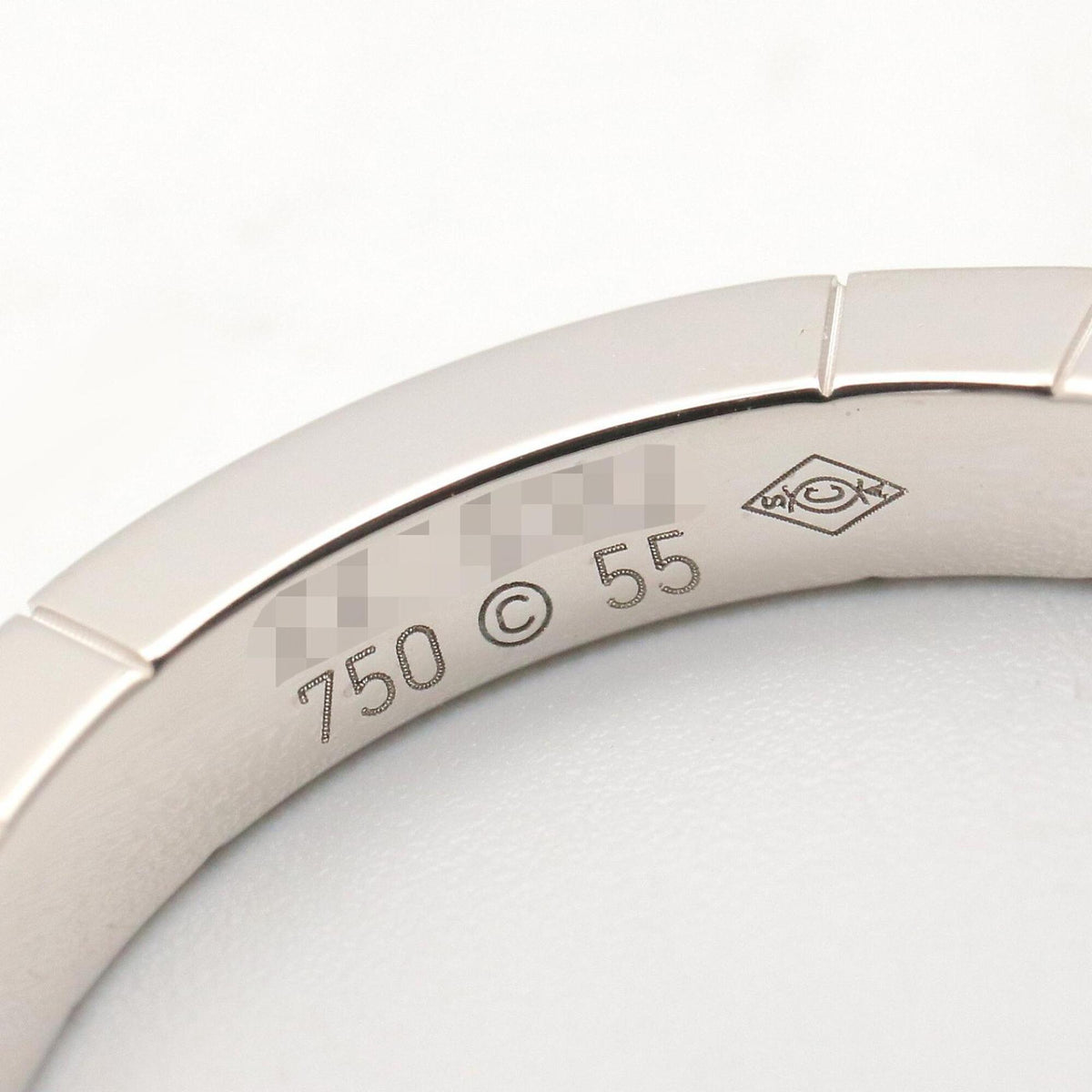 Cartier Silver White Gold (18K) Band Ring (Pre-Owned)