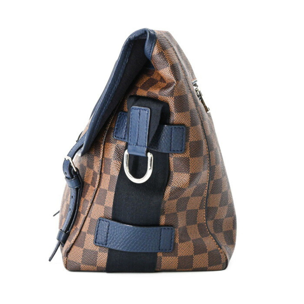 Louis Vuitton Damier Brown Dark Navy Damier Canvas Crossbody Bag Shoulder Bag (Pre-Owned)