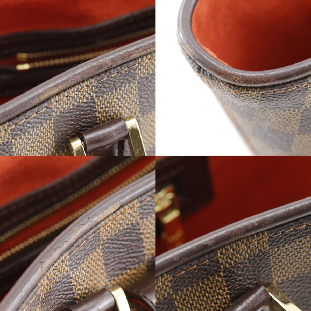 Louis Vuitton Brown Damier Canvas Tote Bag (Pre-Owned)