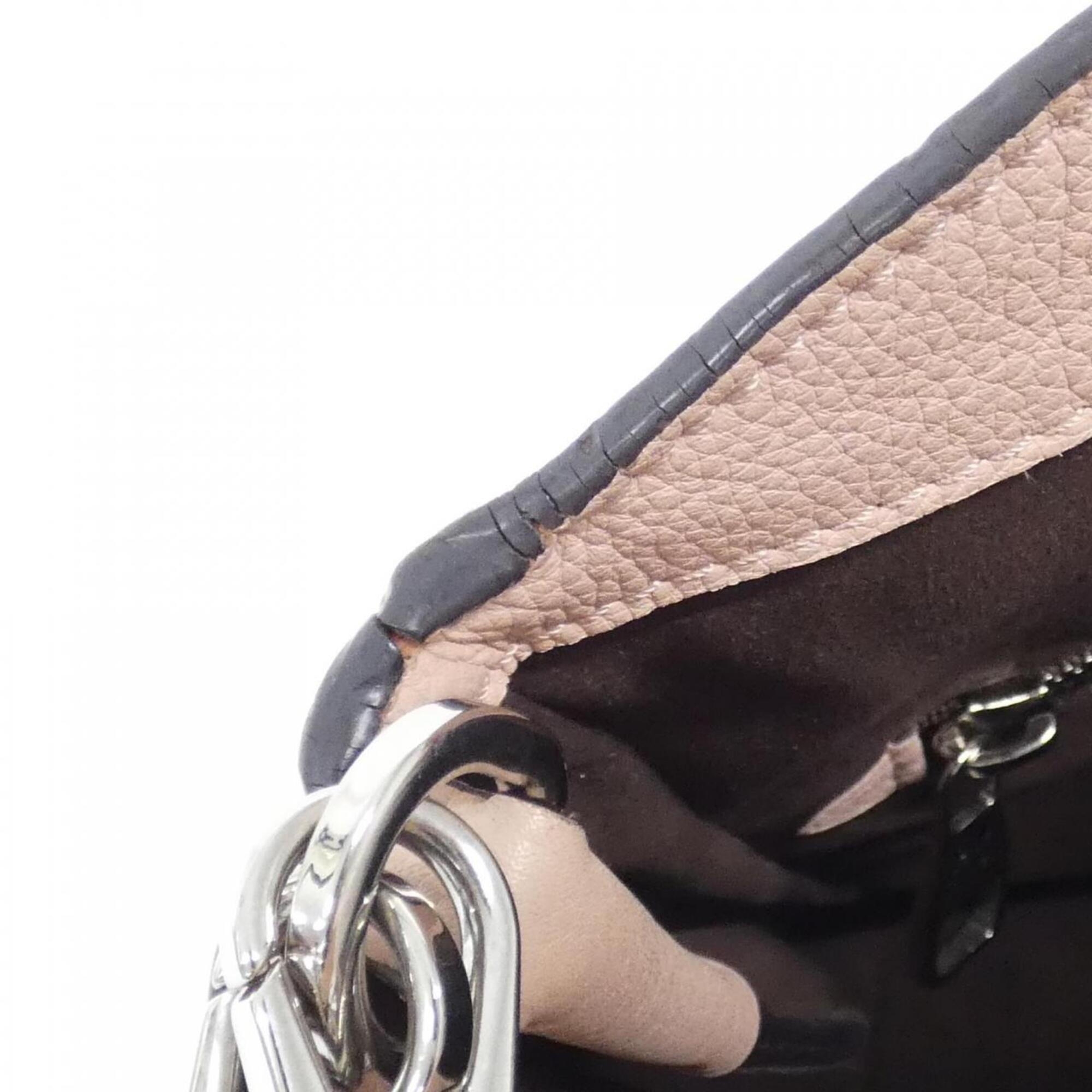 Louis Vuitton Mahina Magnolia Leather Shoulder Bag (Pre-Owned)