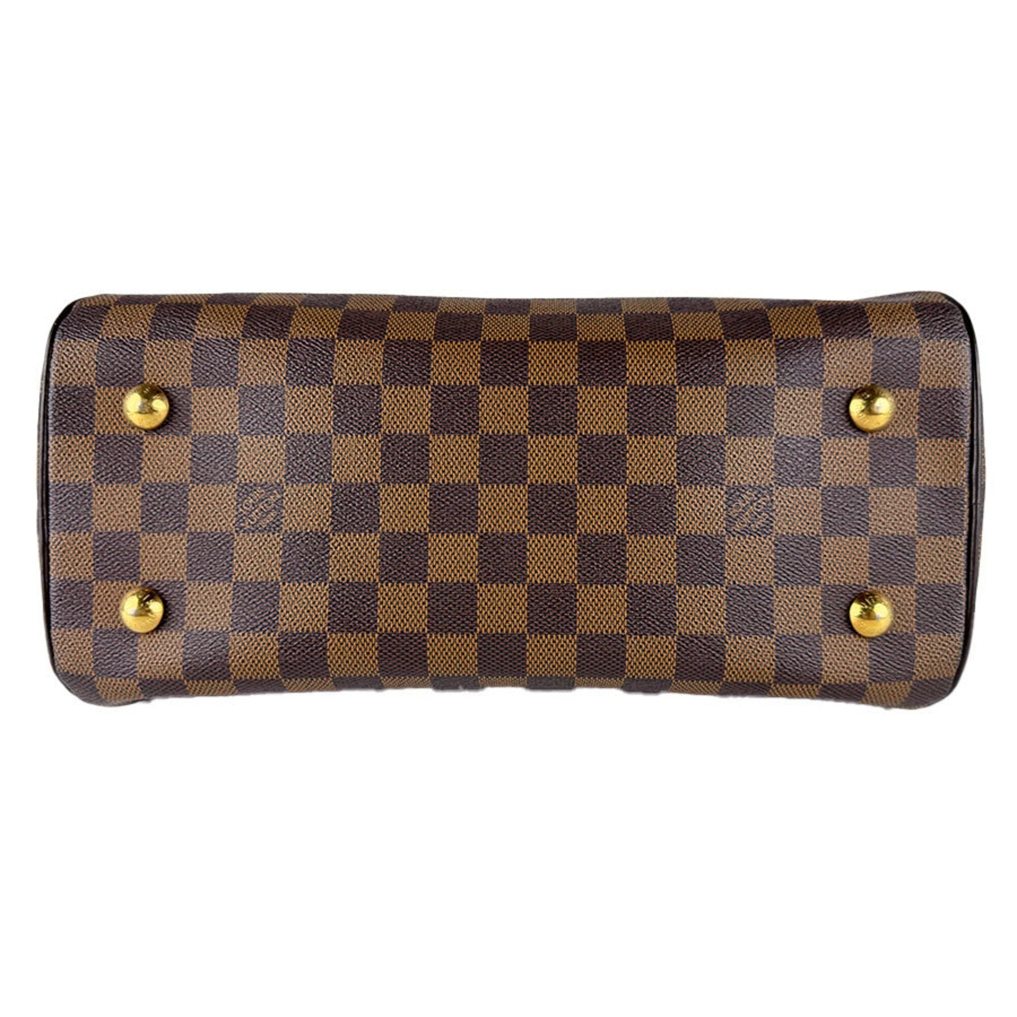 Louis Vuitton Damier Canvas Ebene Damier Canvas Handbag (Pre-Owned)