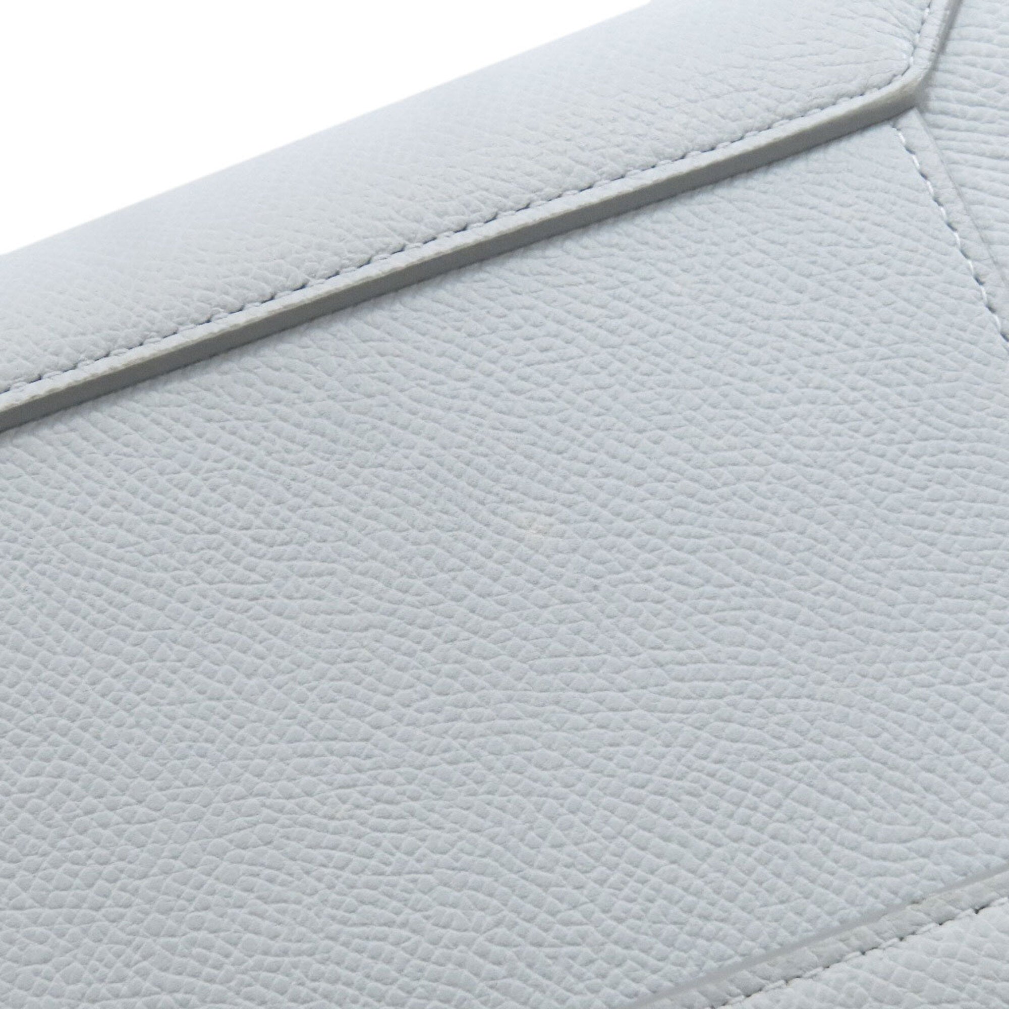 Celine Light Blue Leather Handbag (Pre-Owned)