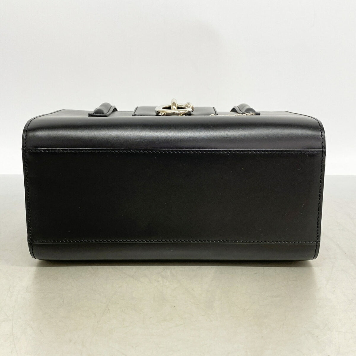 Cartier Black Leather Handbag (Pre-Owned)