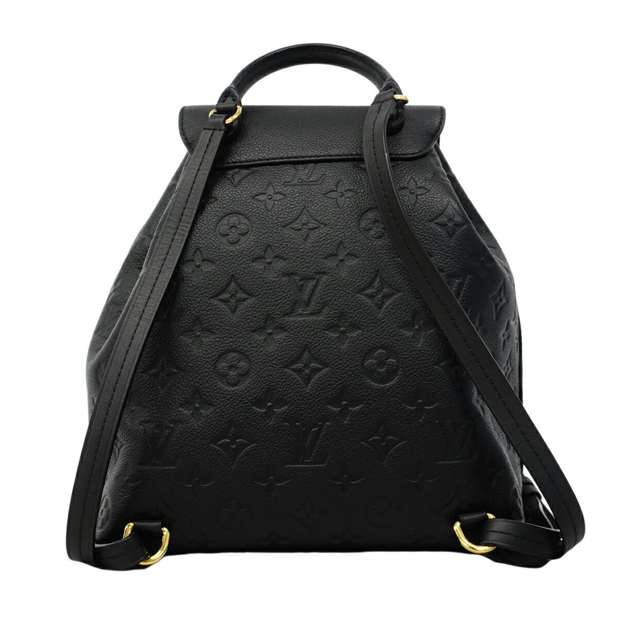 Louis Vuitton Noir Backpack (Pre-Owned)