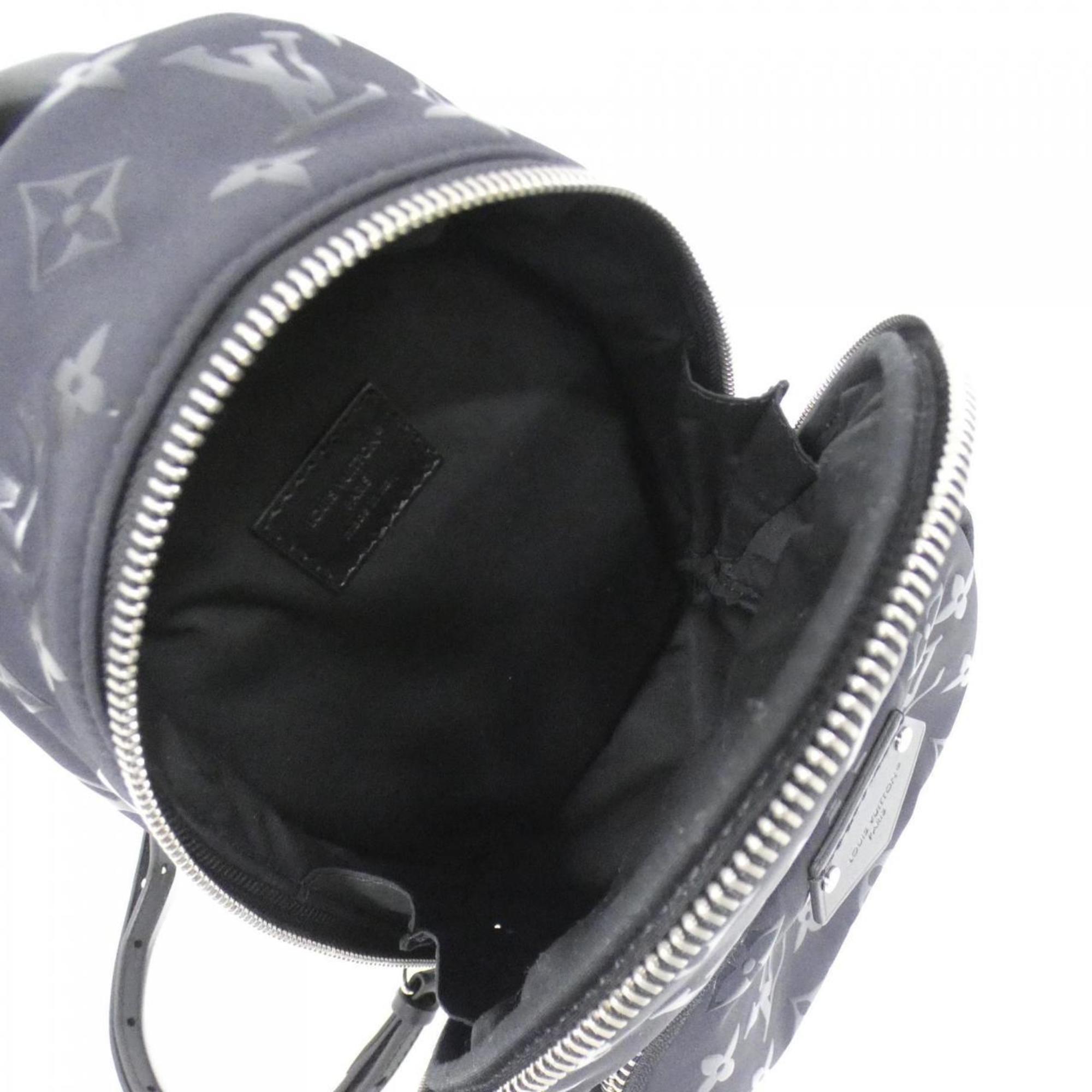 Louis Vuitton Black Nylon Canvas Backpack (Pre-Owned)