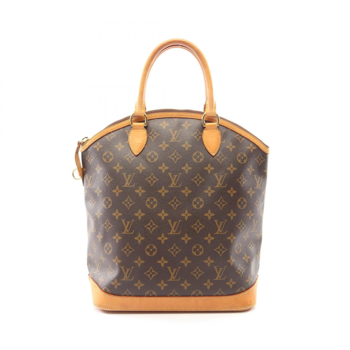 Louis Vuitton Brown Coated Canvas Pvc Leather Handbag (Pre-Owned)