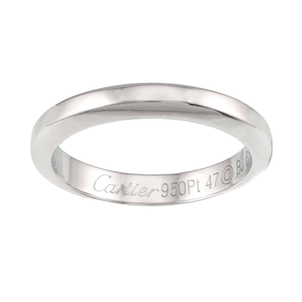 Cartier Platinum 950 Band Ring (Pre-Owned)