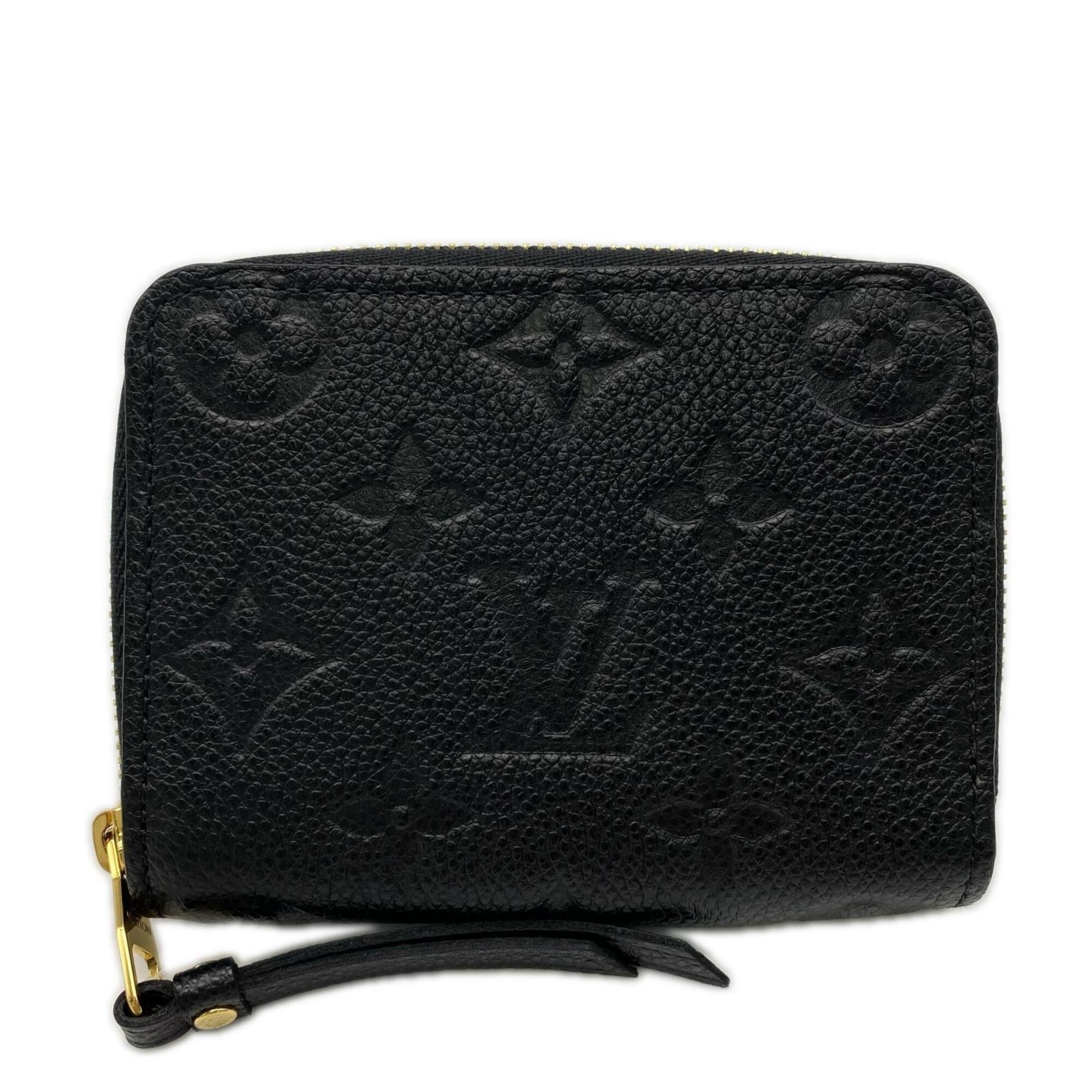 Louis Vuitton Monogram Empreinte Black Leather Coin Purse/Coin Case (Pre-Owned)