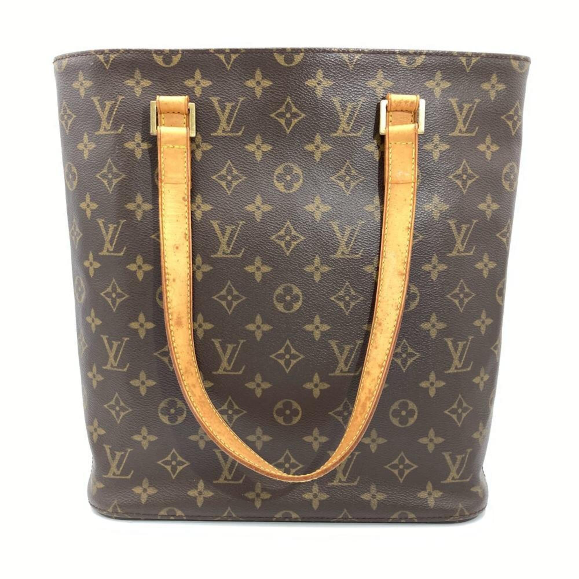 Louis Vuitton Brown Monogram Canvas Tote Bag (Pre-Owned)