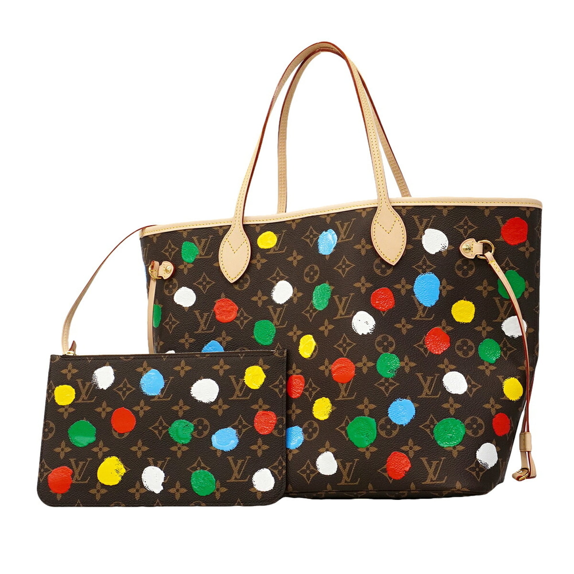 Louis Vuitton Brown Multi-Color Tote Bag (Pre-Owned)