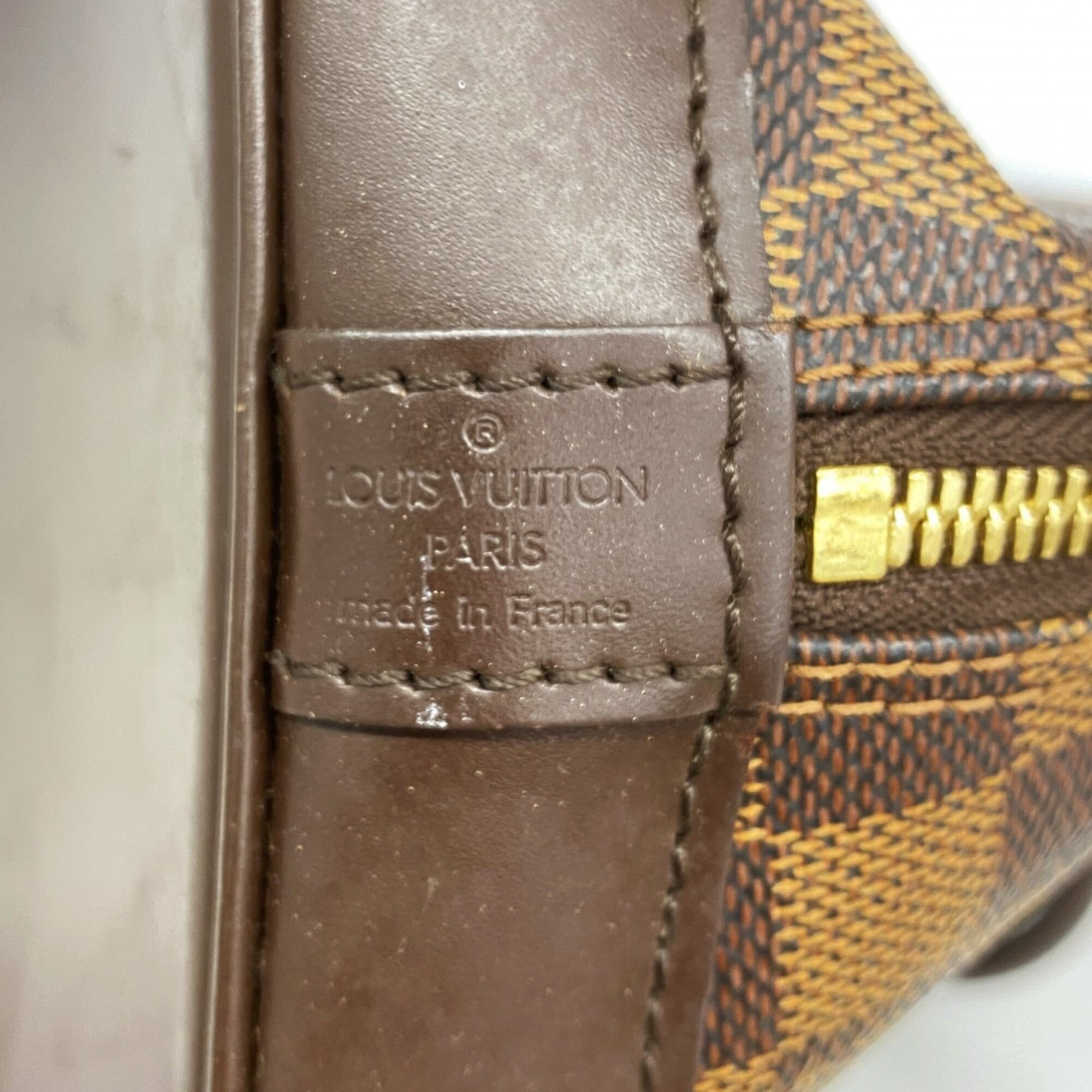Louis Vuitton Ebene Handbag (Pre-Owned)