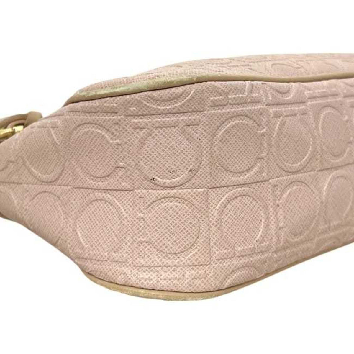 Salvatore Ferragamo Pink Leather Pouch (Pre-Owned)