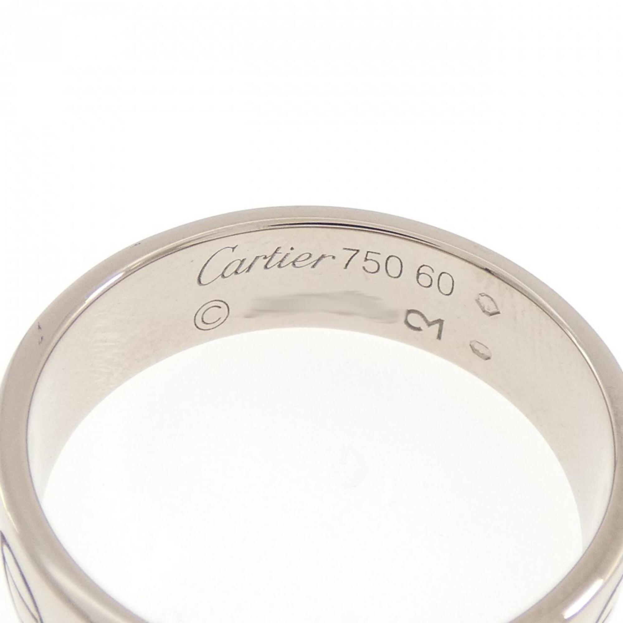 Cartier Love White Gold (18K) Band Ring (Pre-Owned)