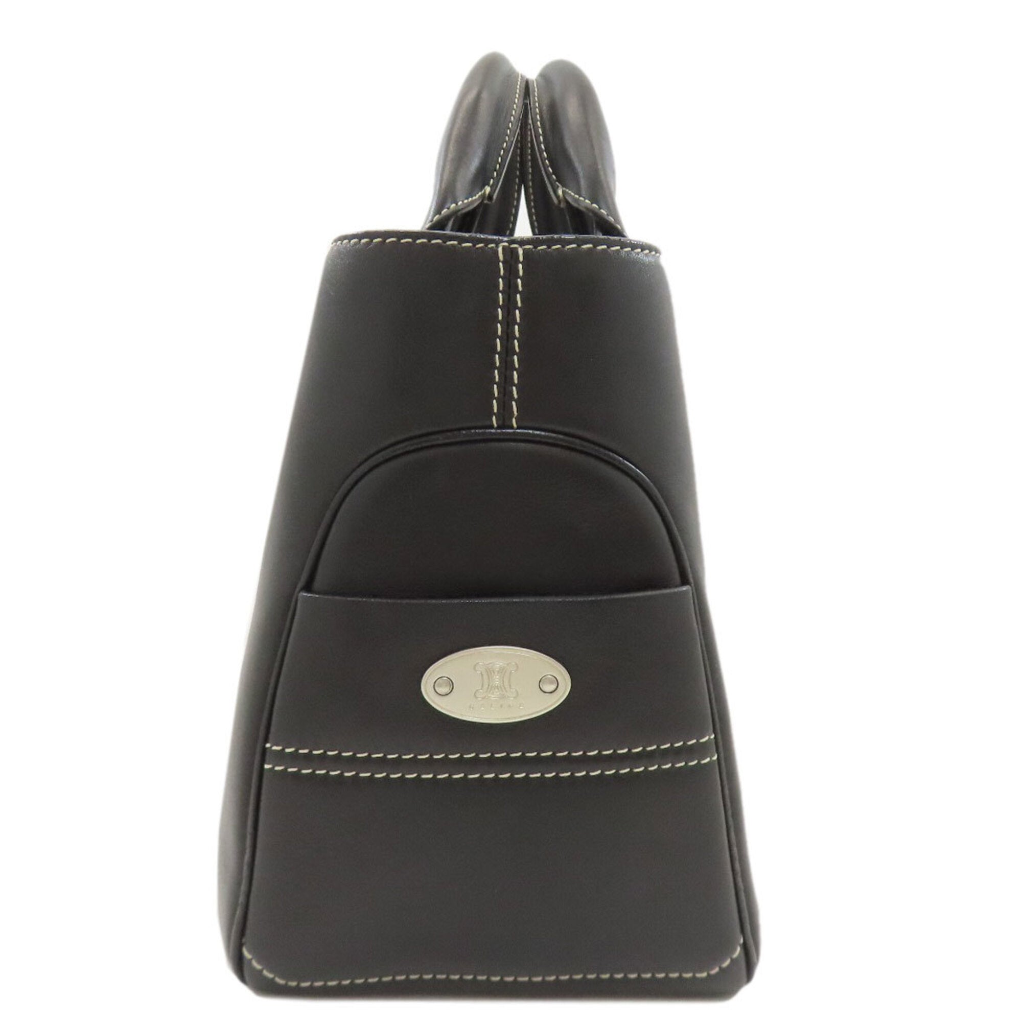 Celine Black Leather Handbag (Pre-Owned)