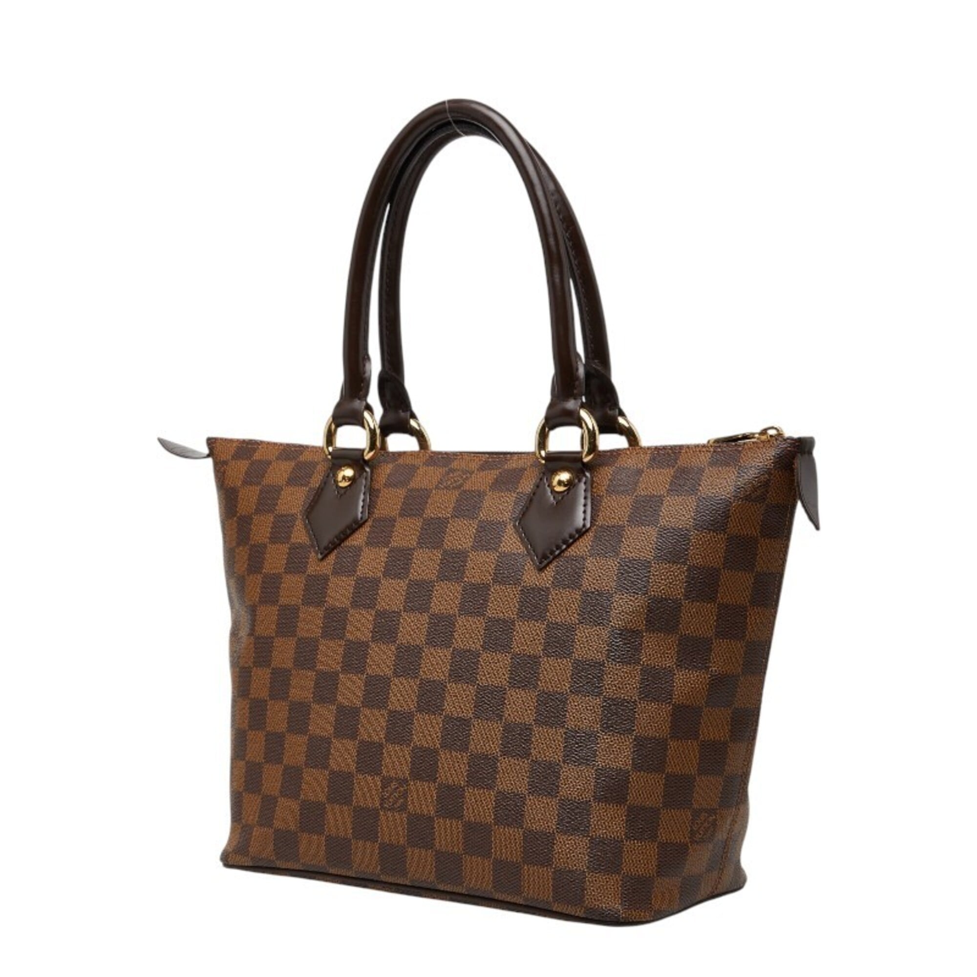 Louis Vuitton Brown Pvc Leather Tote Bag (Pre-Owned)