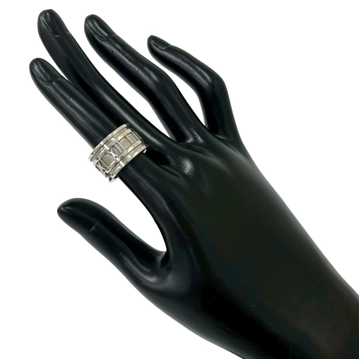 Tiffany Silver Silver 925 Band Ring (Pre-Owned)