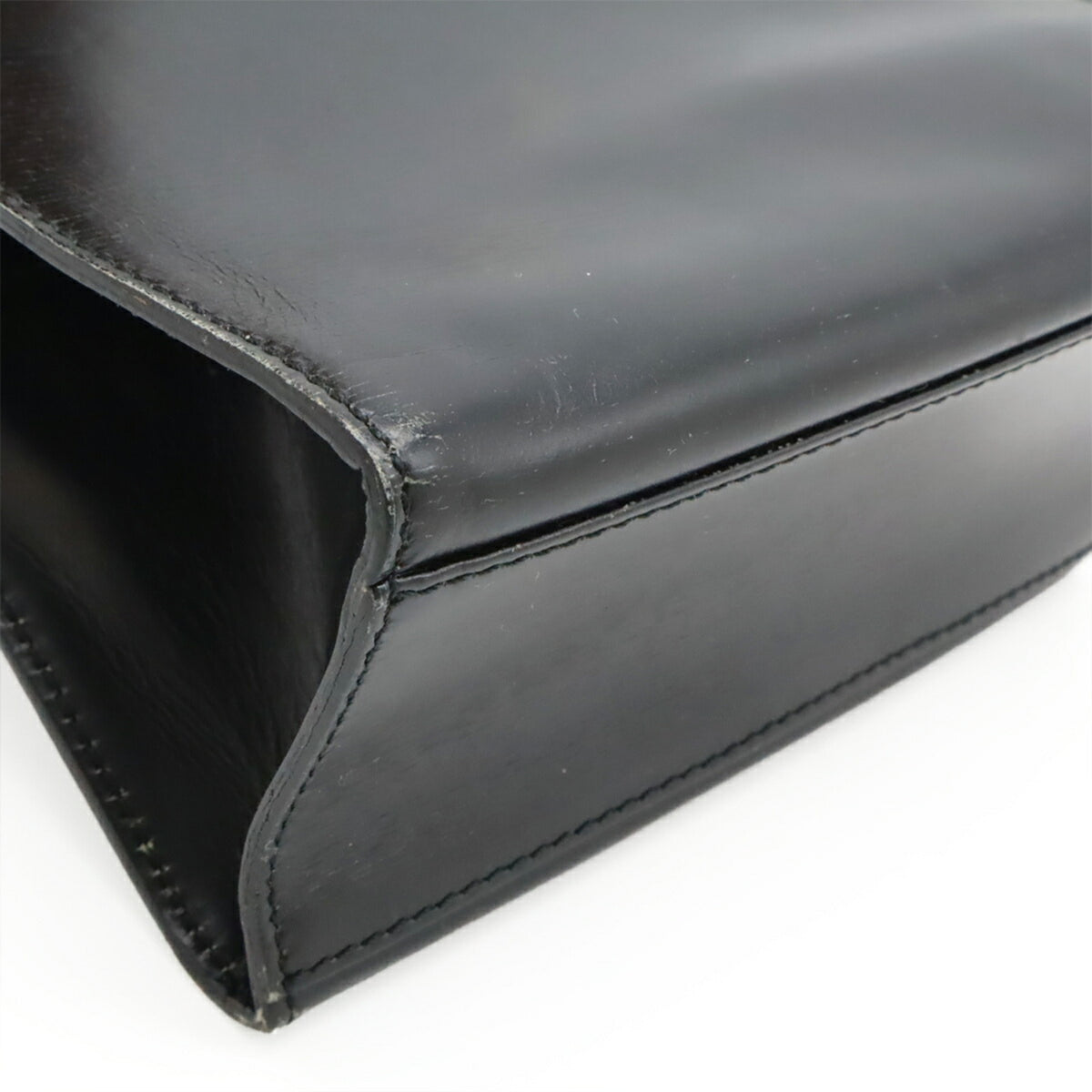 Celine Black Leather Handbag Shoulder Bag (Pre-Owned)