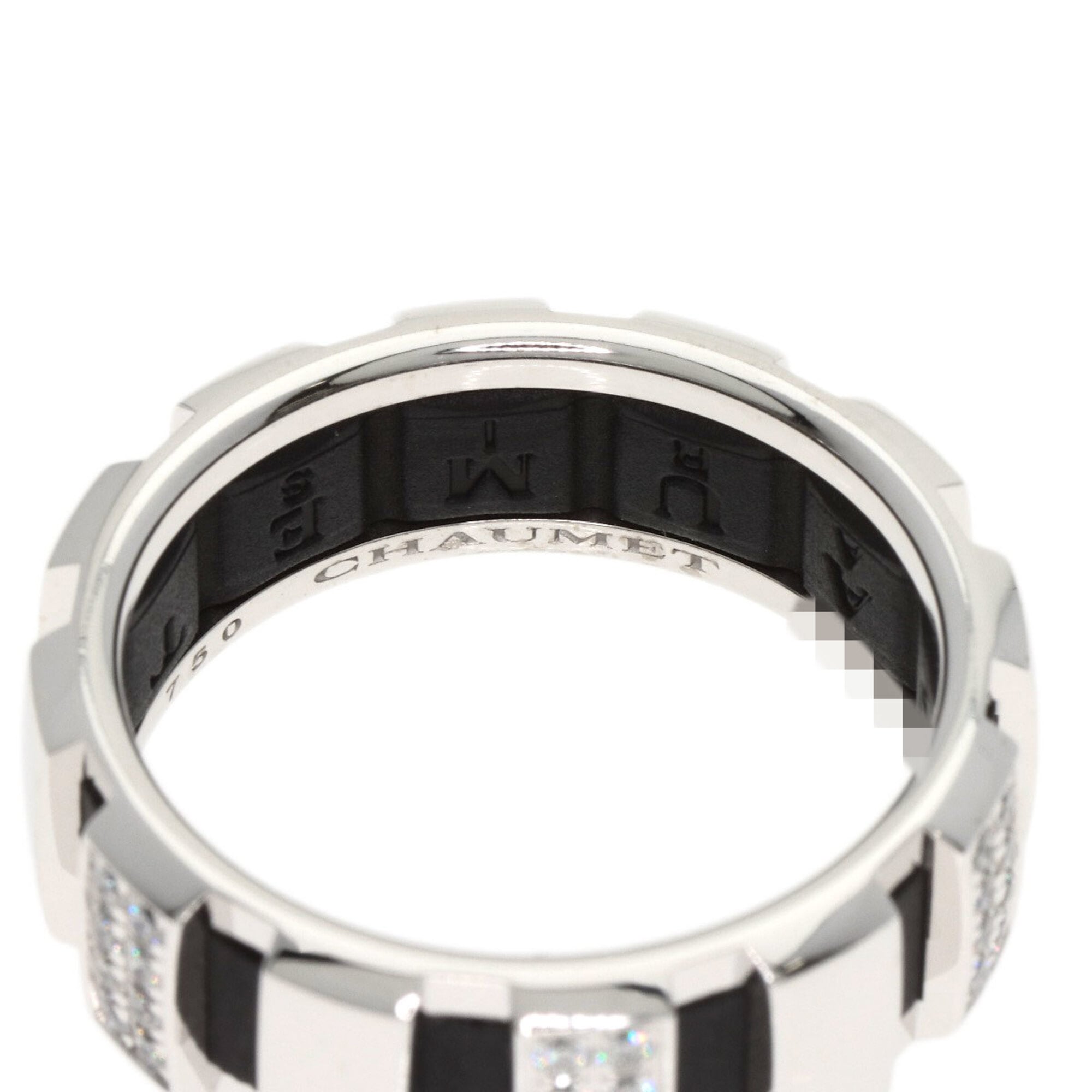 Chaumet White Gold White Gold (18K) Band Ring (Pre-Owned)