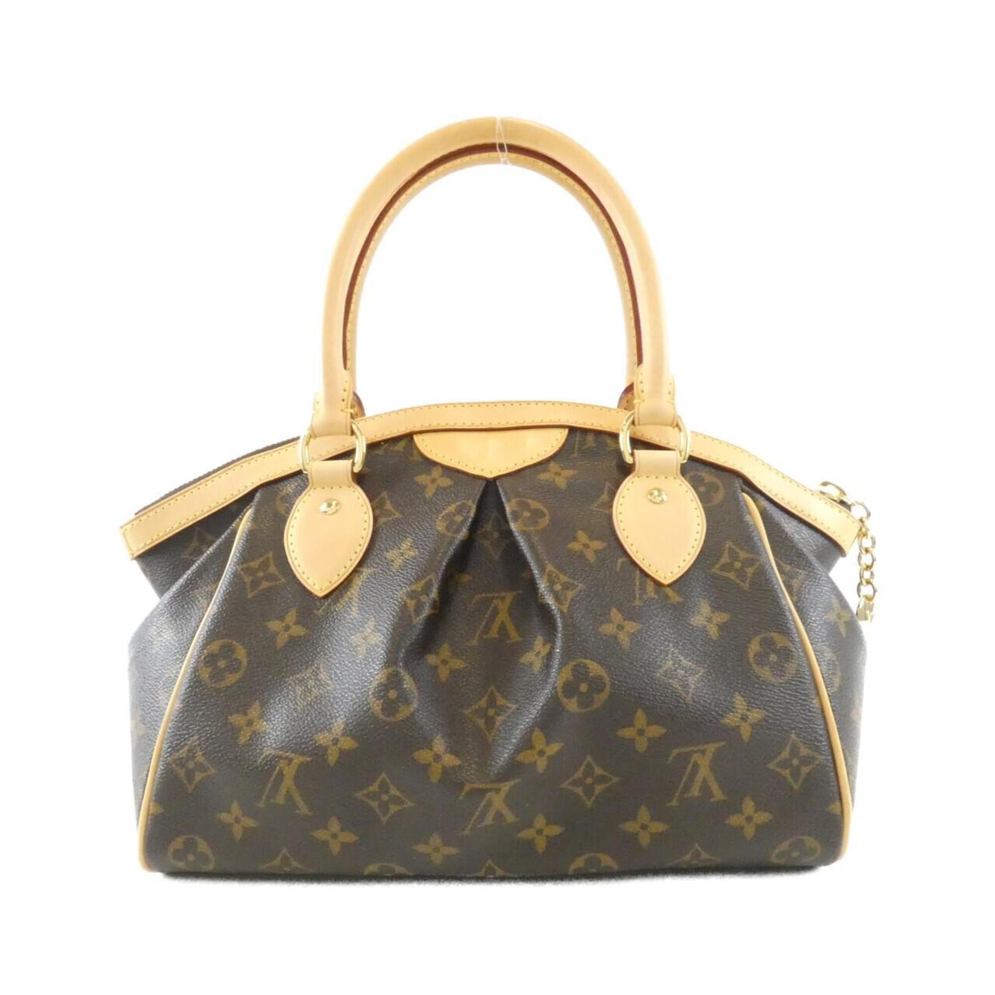 Louis Vuitton Monogram Marron Coated Canvas Handbag (Pre-Owned)