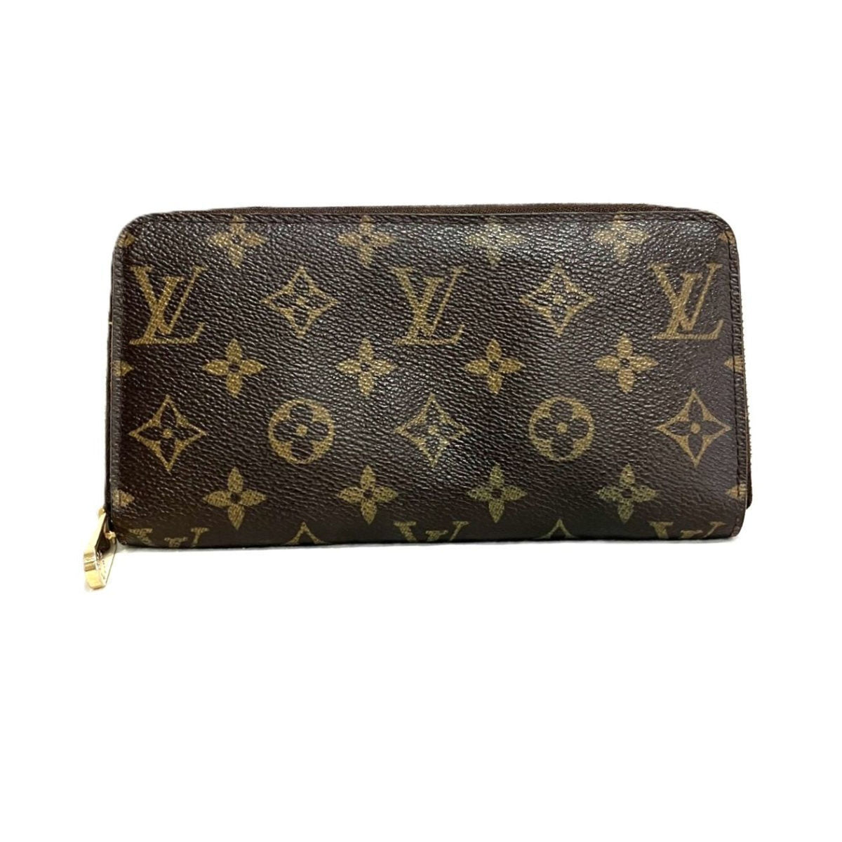 Louis Vuitton Brown Monogram Long Wallet (Bi-Fold) (Pre-Owned)