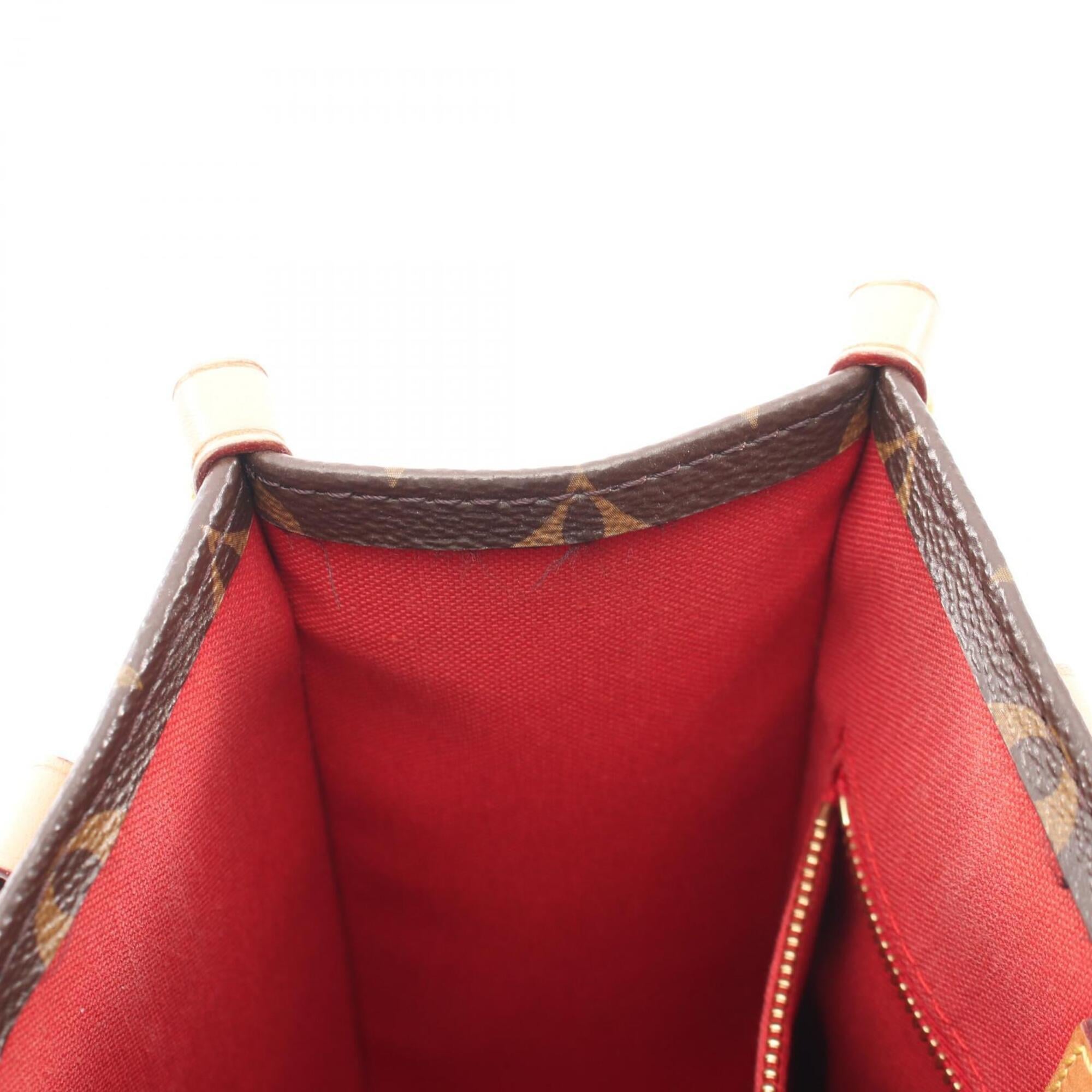 Louis Vuitton Brown Monogram Pvc Leather Handbag (Pre-Owned)