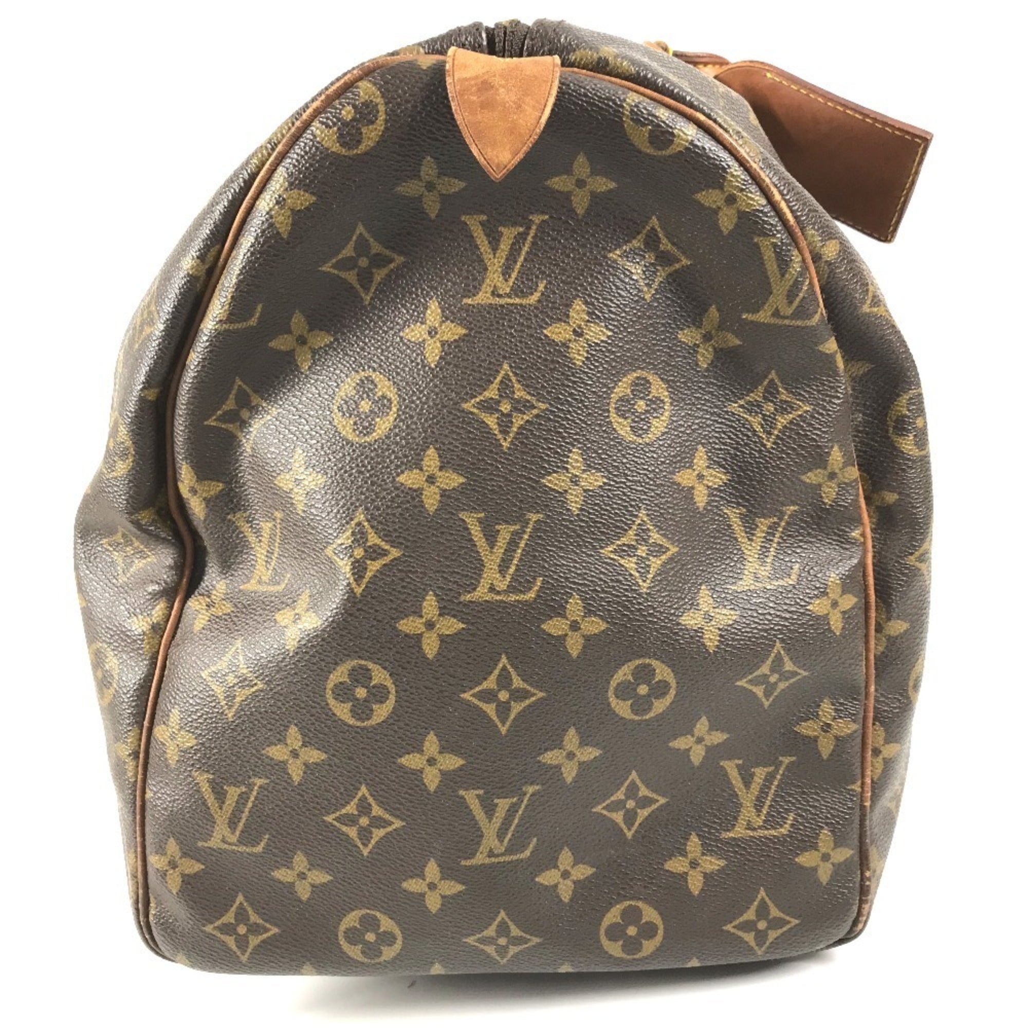 Louis Vuitton Monogram Brown Monogram Boston Bag Handbag (Pre-Owned)