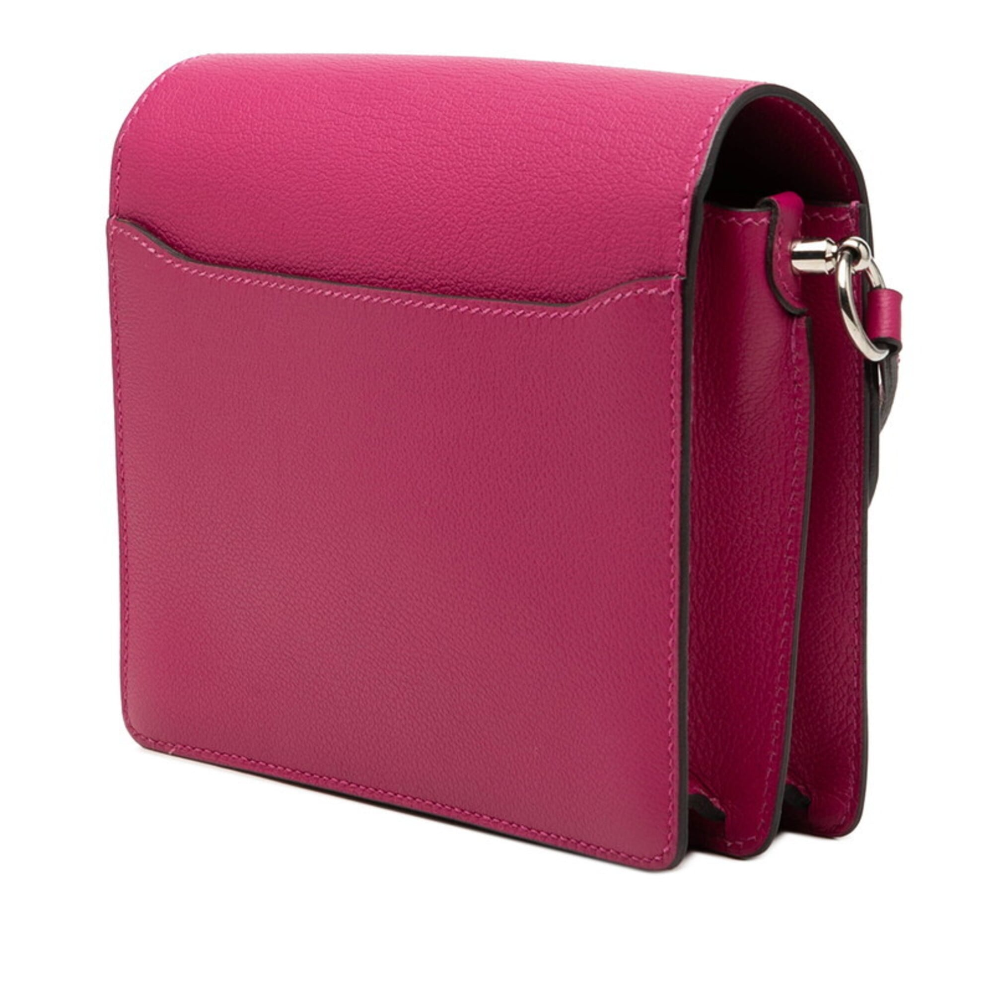 Hermes Rose Purple Shoulder Bag (Pre-Owned)