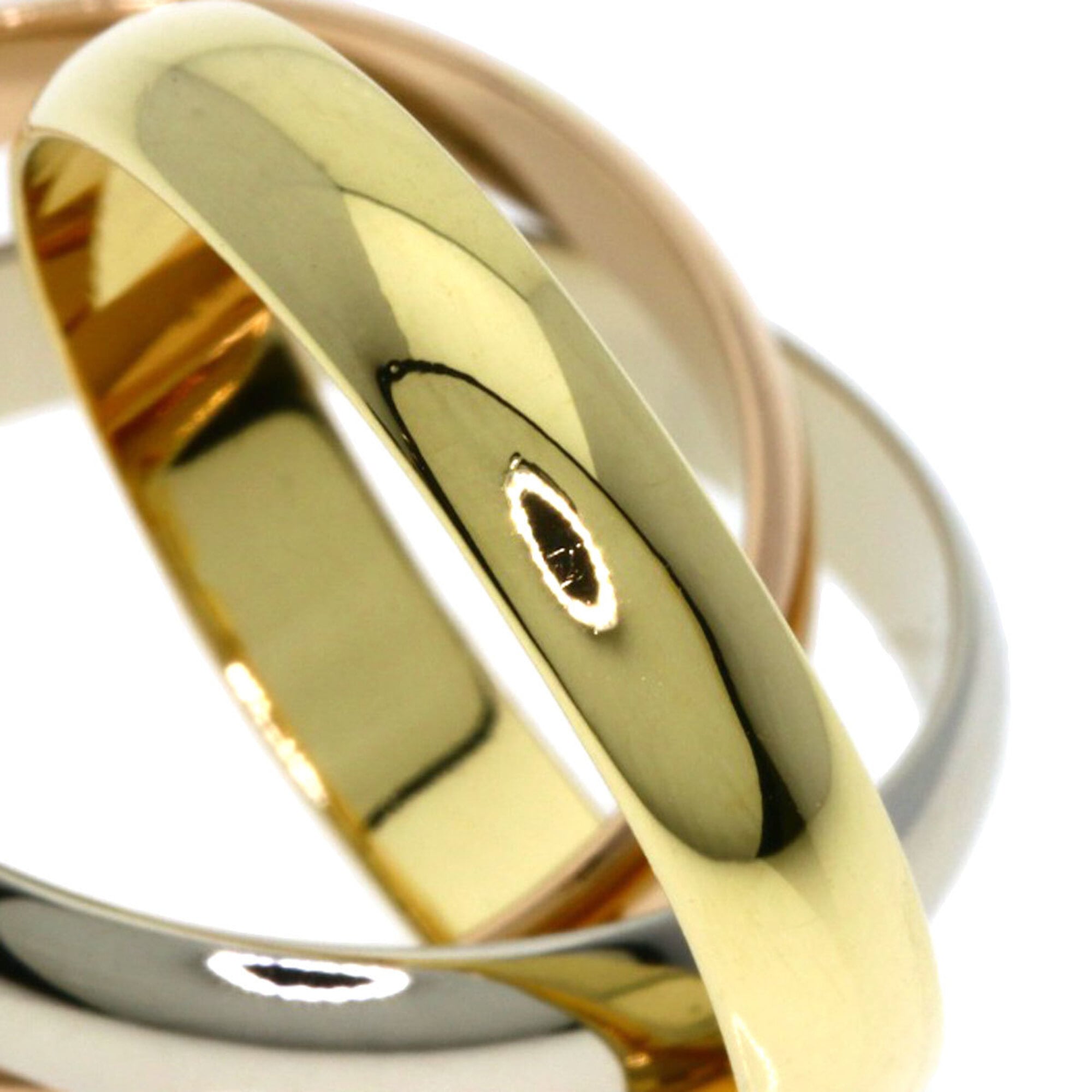 Cartier Yellow Gold (18K) Pink Gold (18K) White Gold (18K) Band Ring (Pre-Owned)