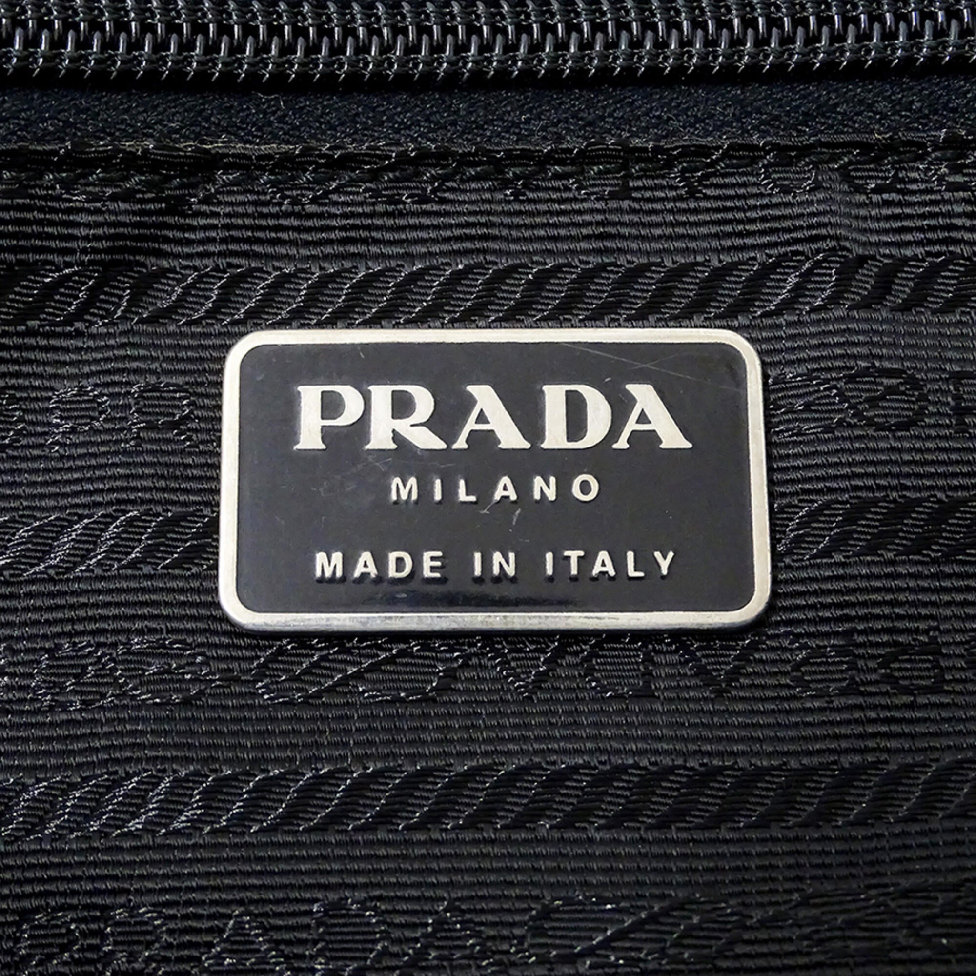 Prada Black Nylon Handbag (Pre-Owned)