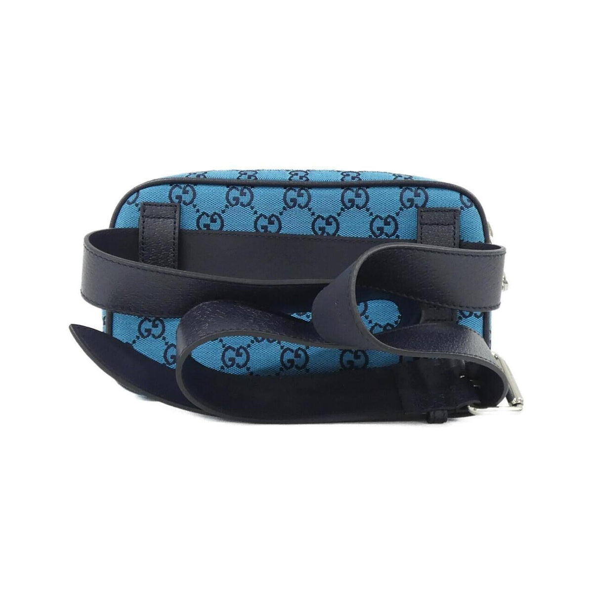 Gucci Blue Gg Canvas Fanny Pack (Pre-Owned)