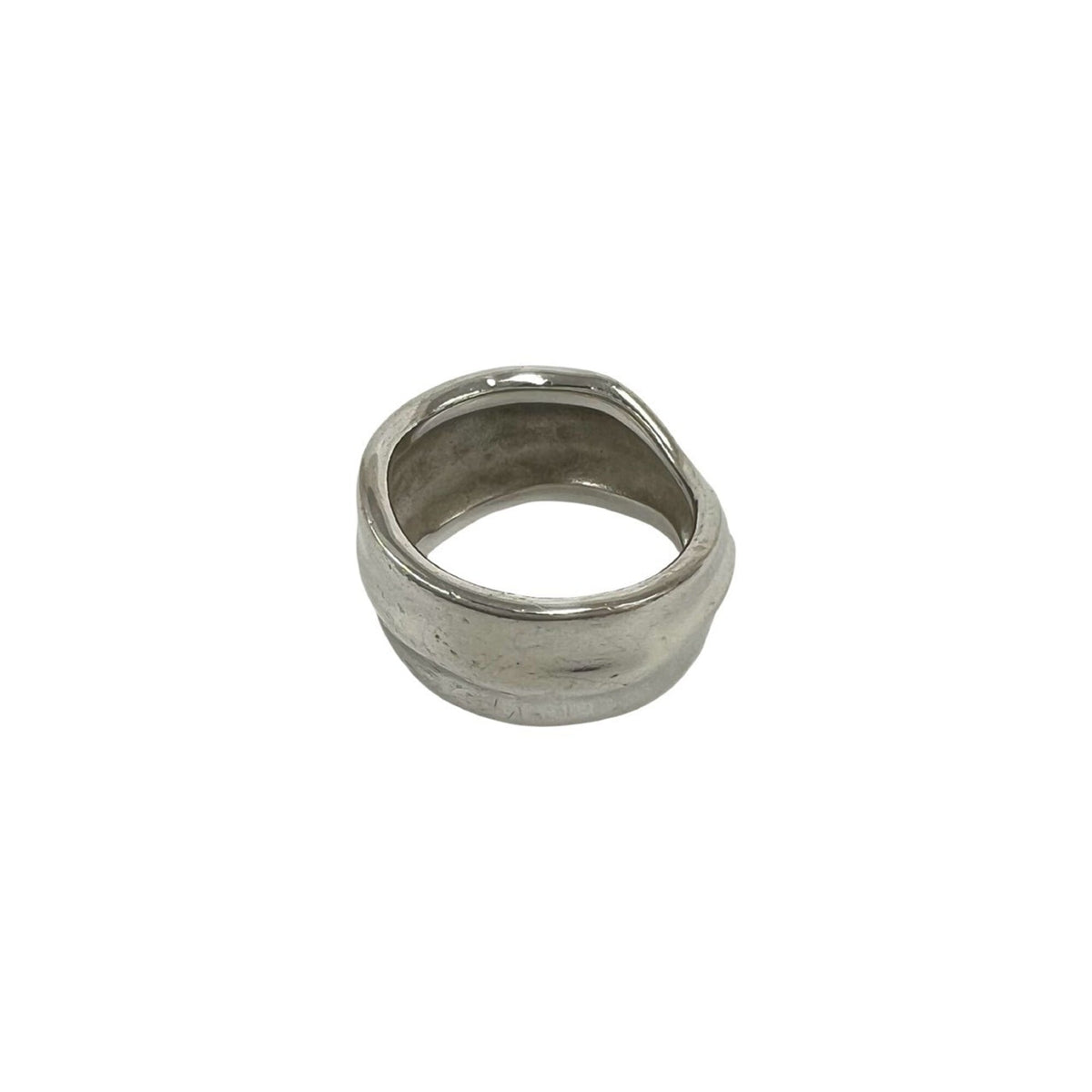 Tiffany Silver Silver 925 Band Ring (Pre-Owned)