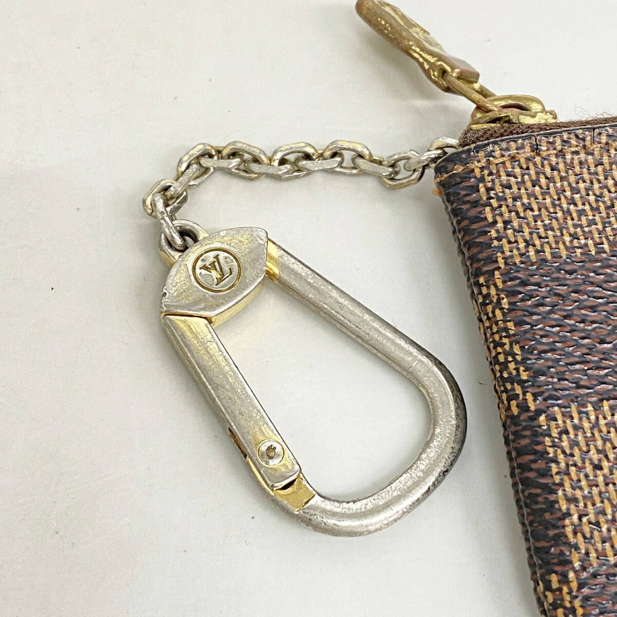 Louis Vuitton Ebene Coin Purse/Coin Case (Pre-Owned)
