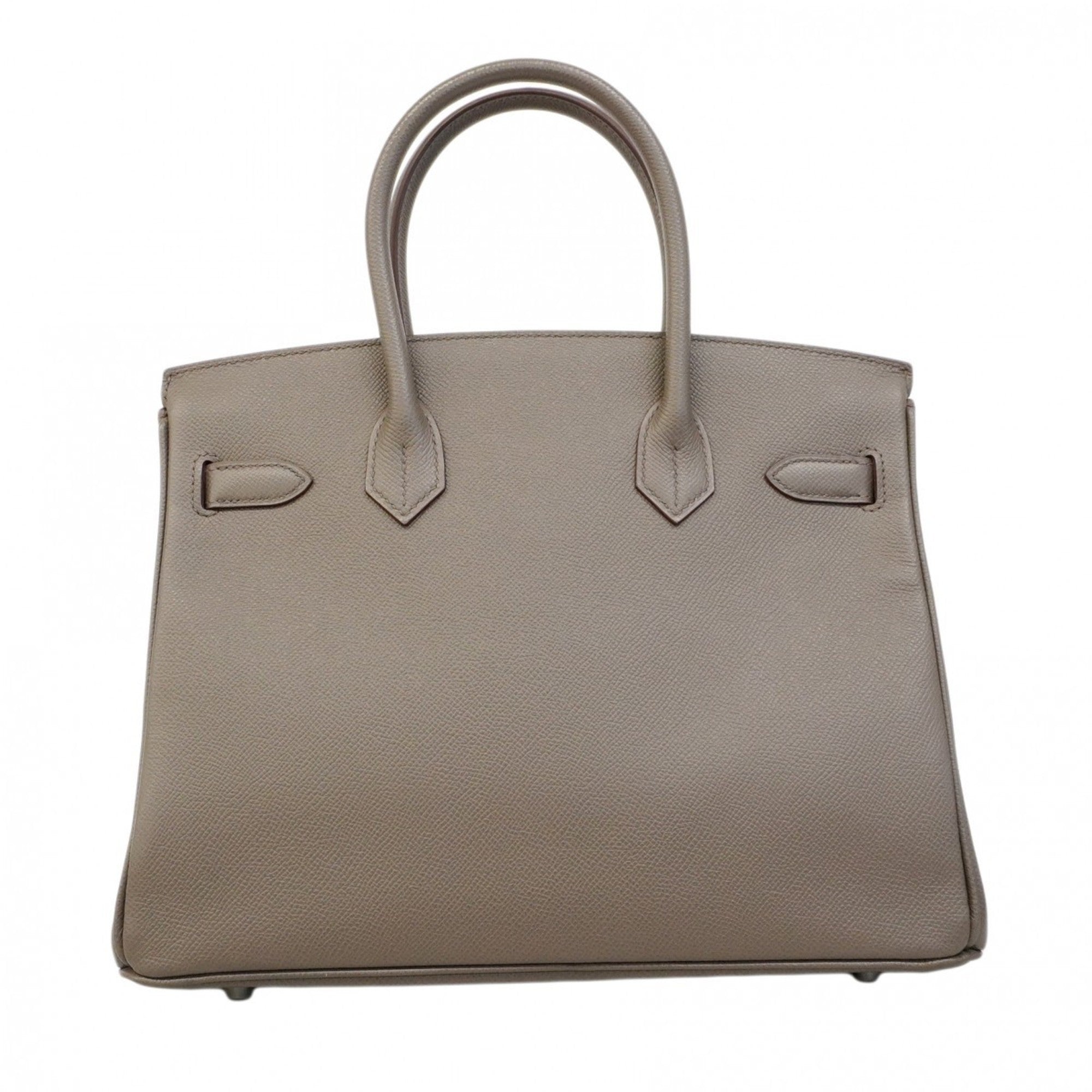 Hermes Etain Epsom Leather Handbag (Pre-Owned)