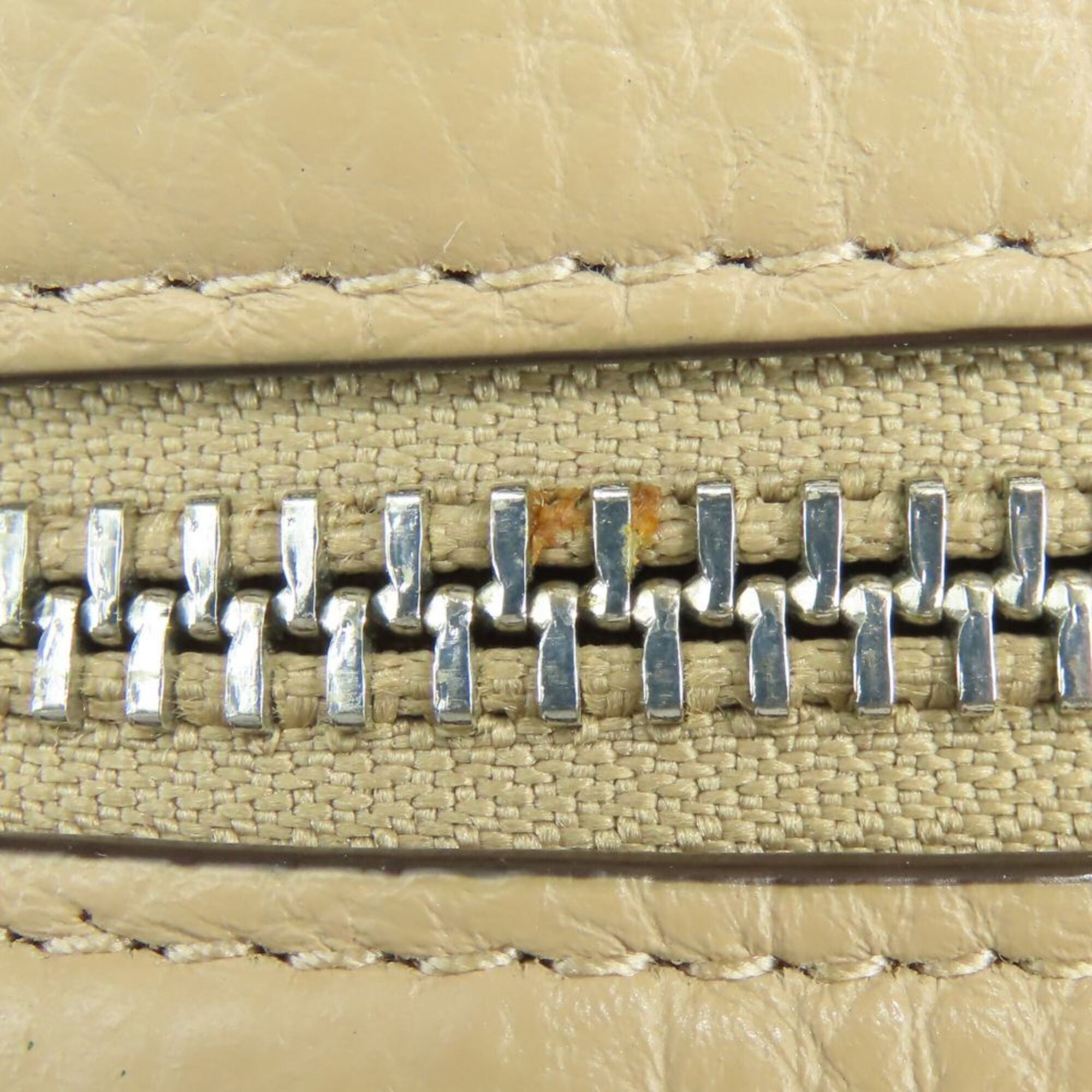 Coach Beige Leather Tote Bag (Pre-Owned)
