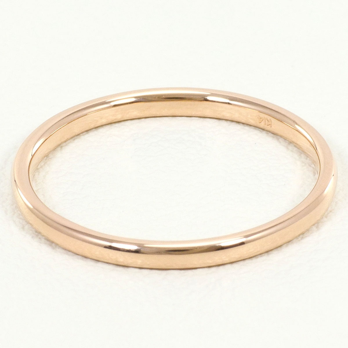 Unbranded Pink Gold Pink Gold (14K) Band Ring (Pre-Owned)