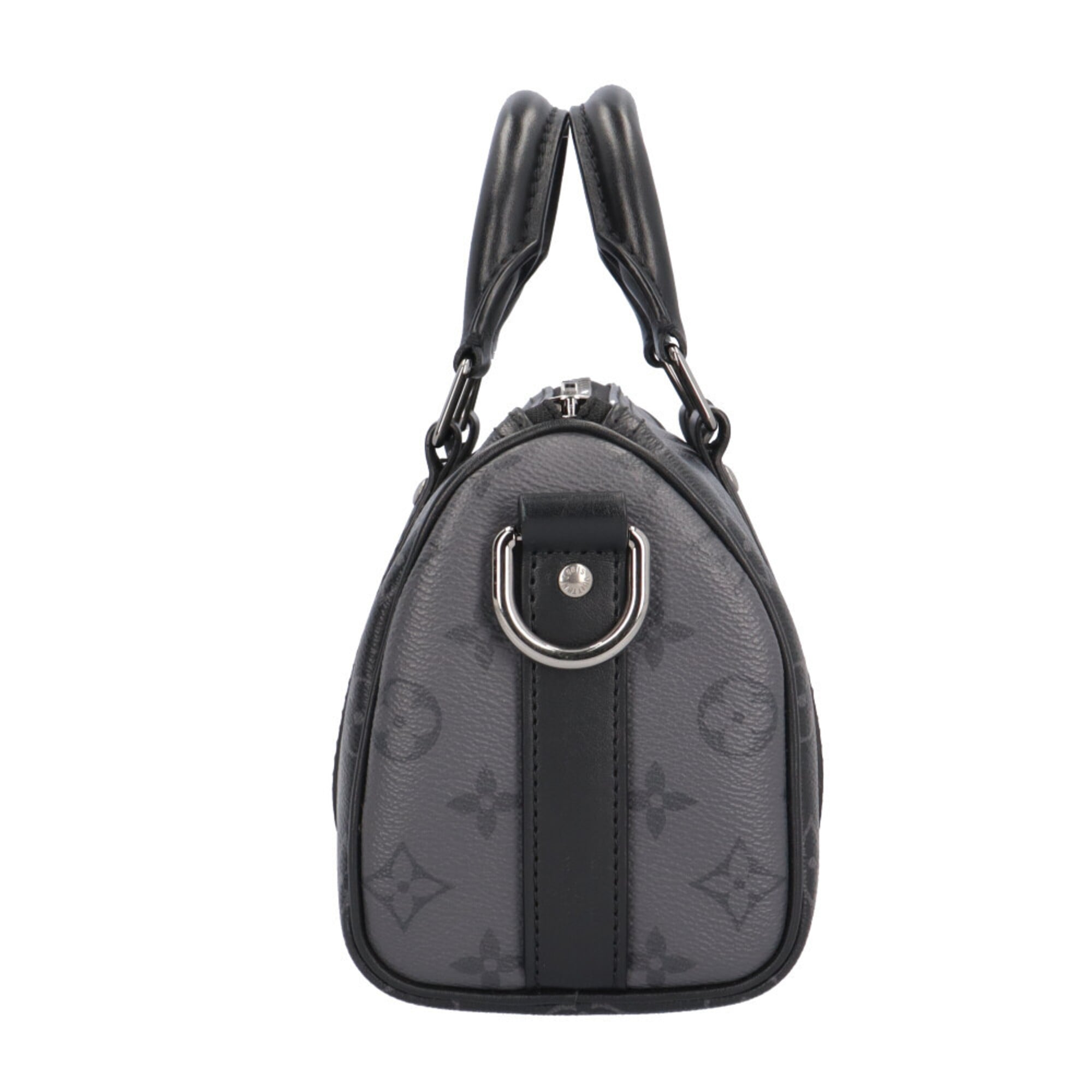 Louis Vuitton Black Gray Monogram Eclipse Shoulder Bag (Pre-Owned)