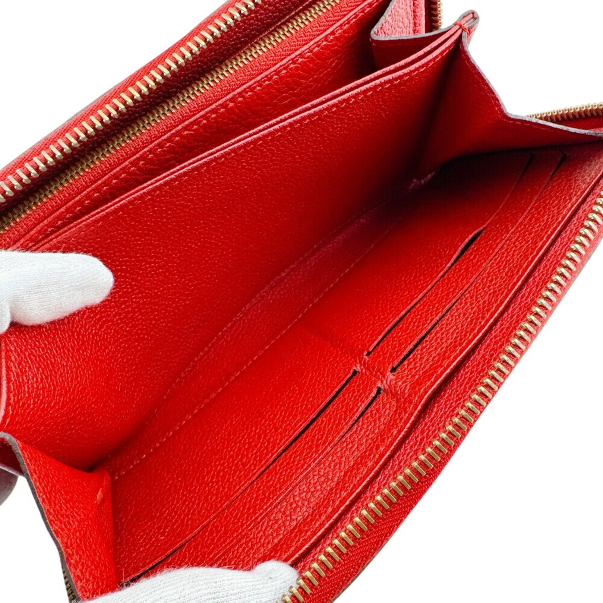 Louis Vuitton Red Color Monogram Empreinte (Pre-Owned)