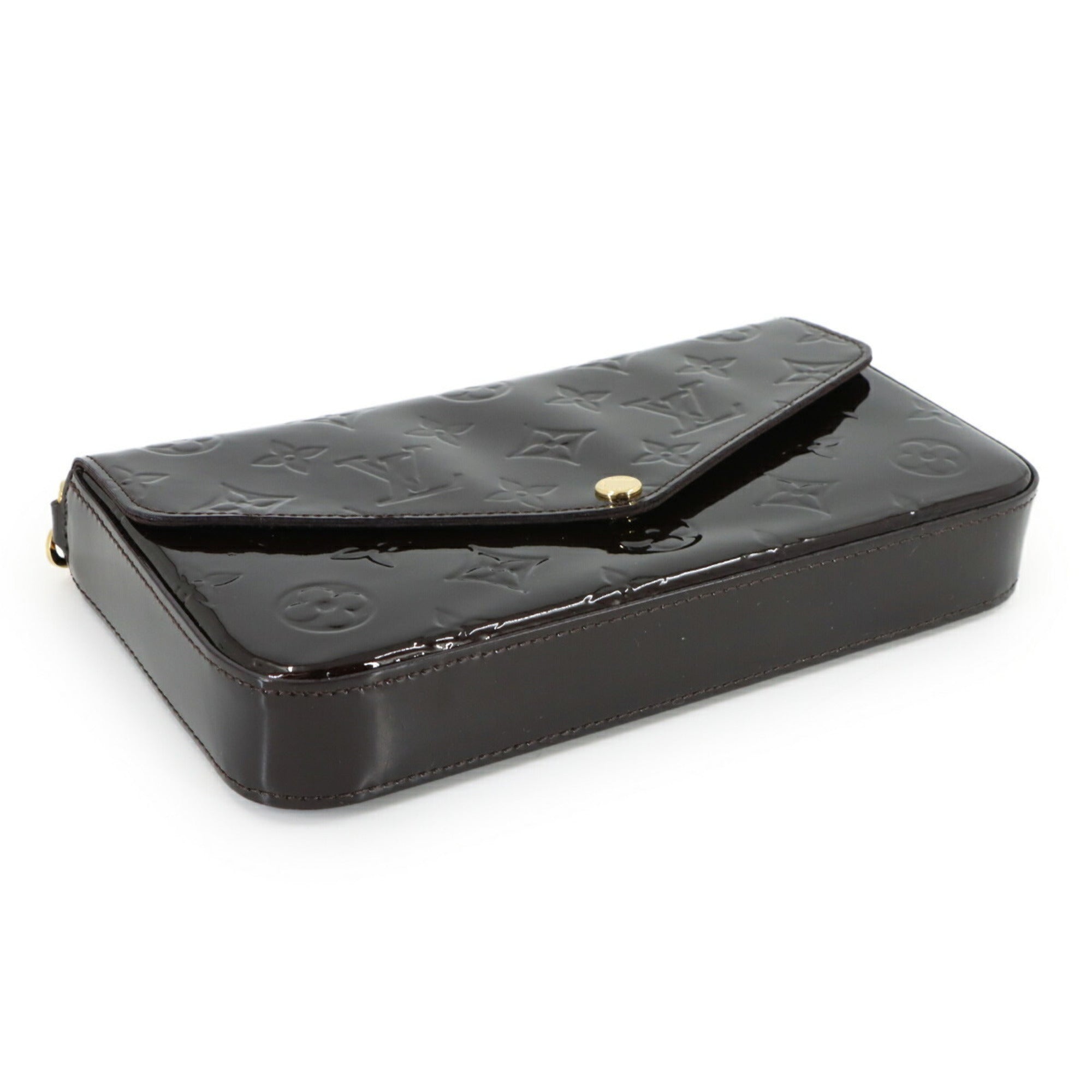 Louis Vuitton Amarante Vernis Pochette (Pre-Owned)