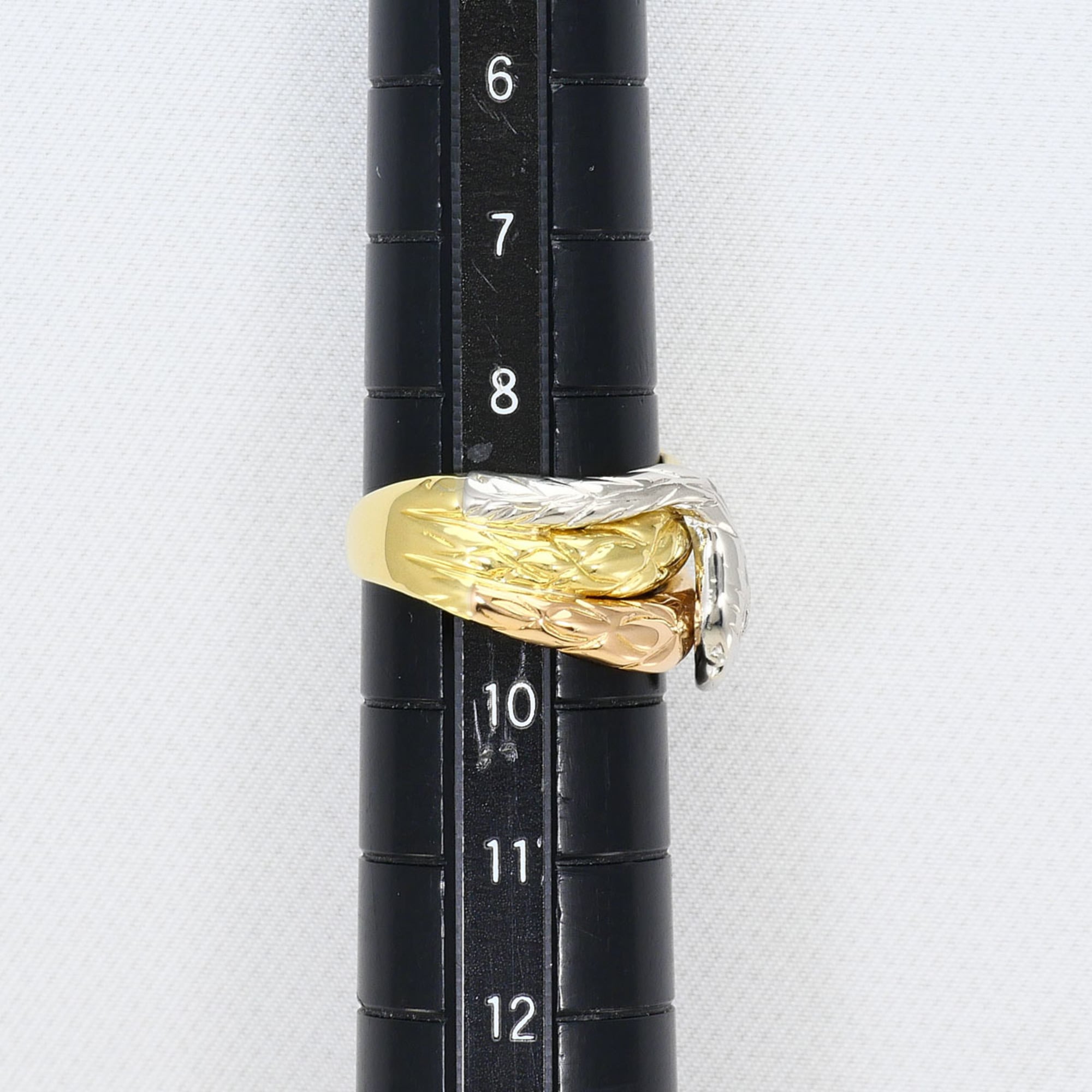 Unbranded Pink Gold Platinum Yellow Gold Yellow Gold (18K) Pink Gold (18K) Platinum 900 Band Ring (Pre-Owned)