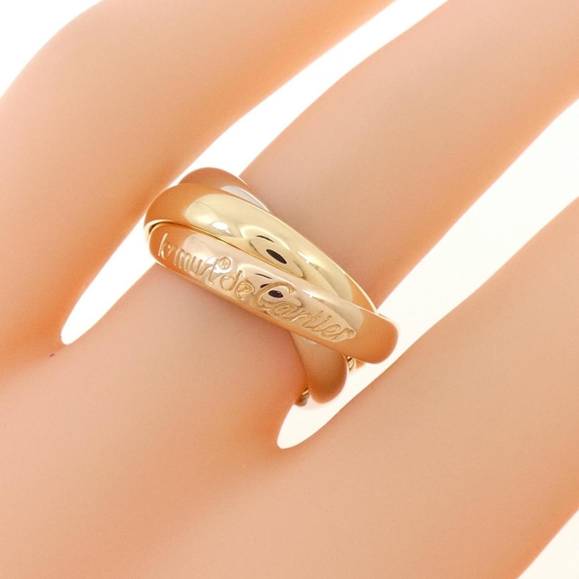 Cartier Yellow Gold (18K) Pink Gold (18K) White Gold (18K) Band Ring (Pre-Owned)