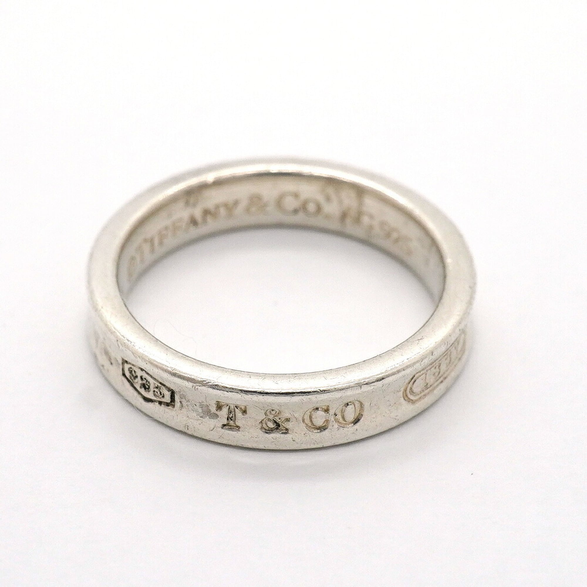 Tiffany Silver 925 Band Ring (Pre-Owned)