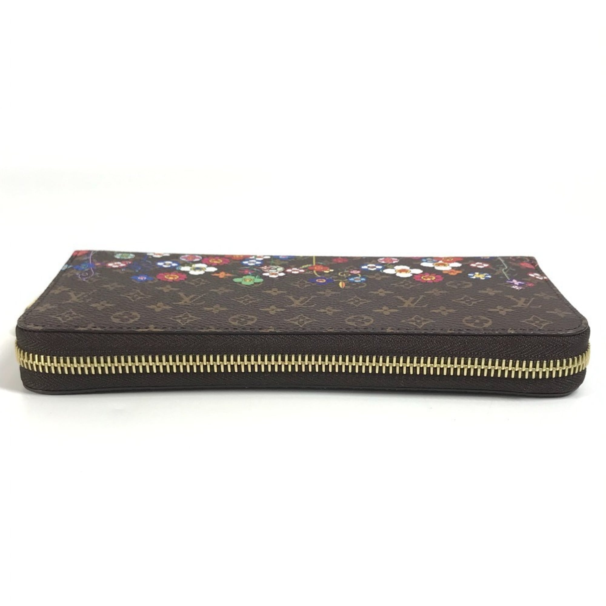 Louis Vuitton Brown Monogram Multi-Color Monogram Long Wallet (Bi-Fold) (Pre-Owned)