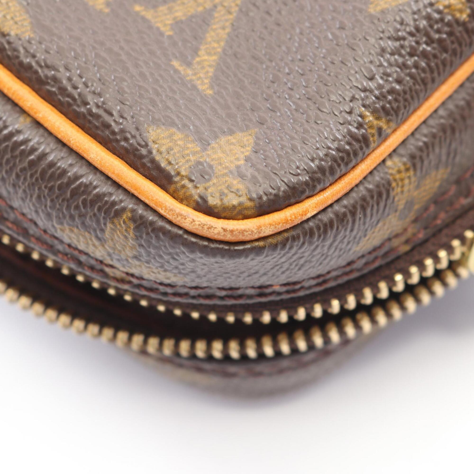 Louis Vuitton Brown Monogram Monogram Leather Shoulder Bag (Pre-Owned)