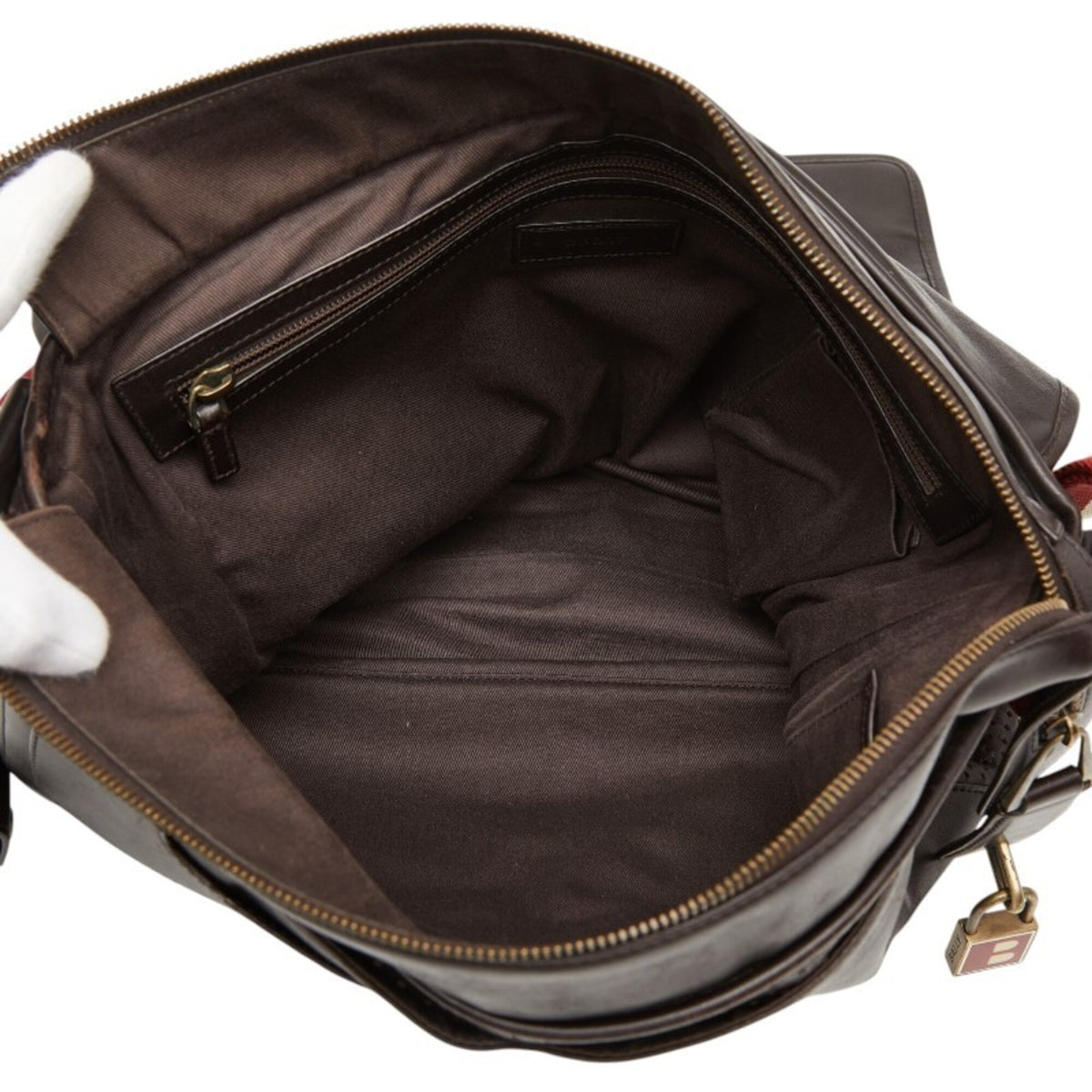 Bally Brown Leather Shoulder Bag (Pre-Owned)