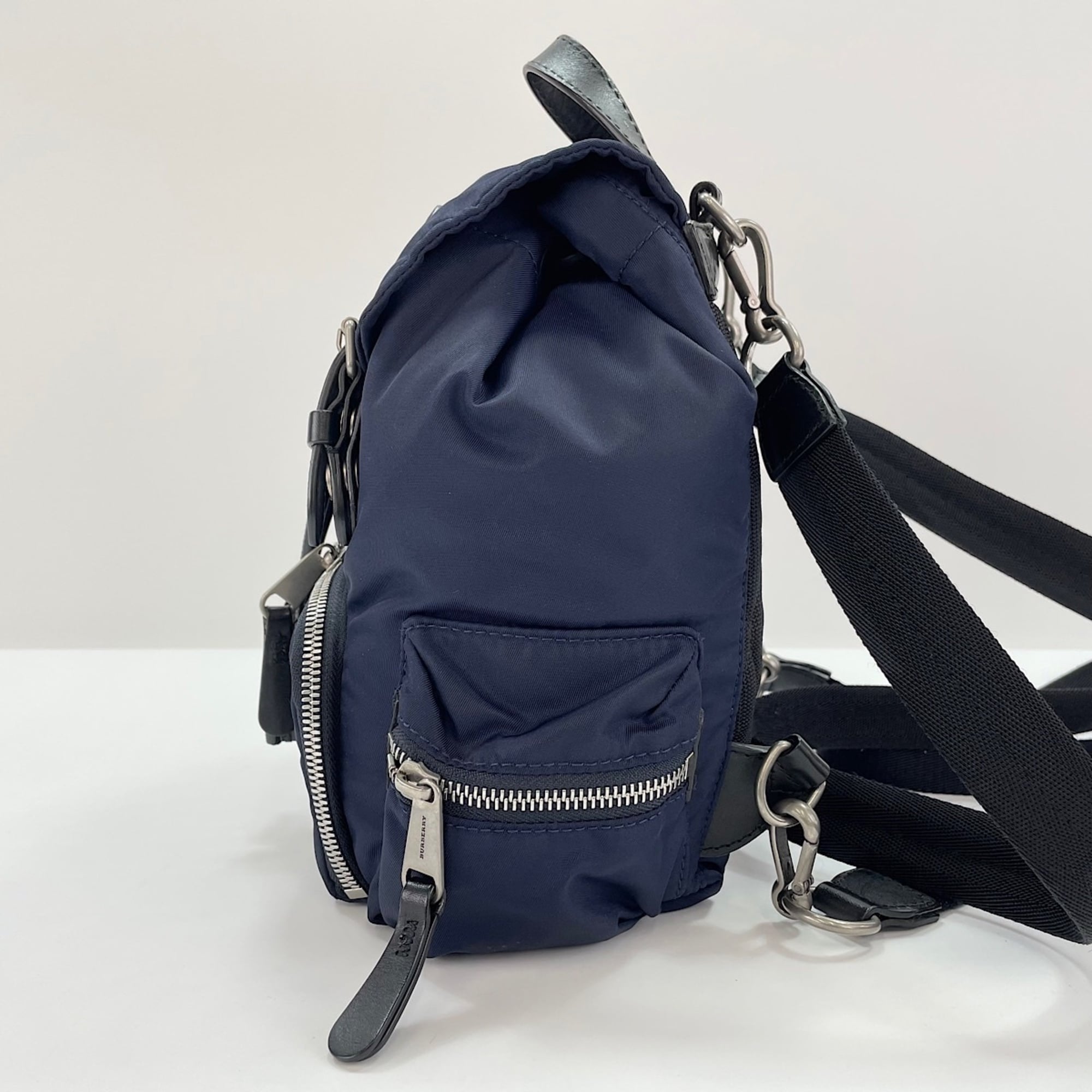 Burberry Navy Backpack (Pre-Owned)