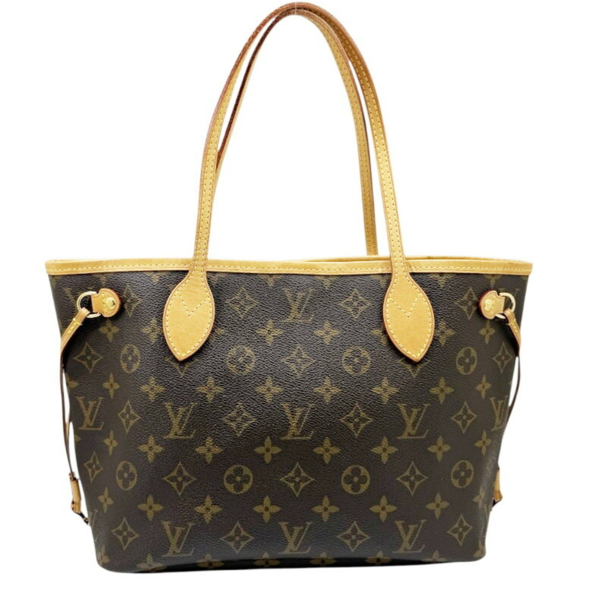 Louis Vuitton Brown Monogram Handbag Tote Bag (Pre-Owned)