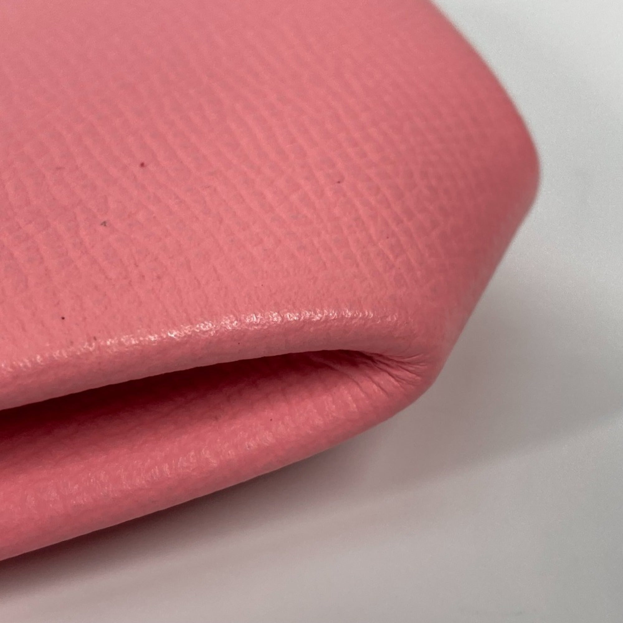 Hermes Pink Rose Confetti Epsom Leather Coin Purse/Coin Case (Pre-Owned)