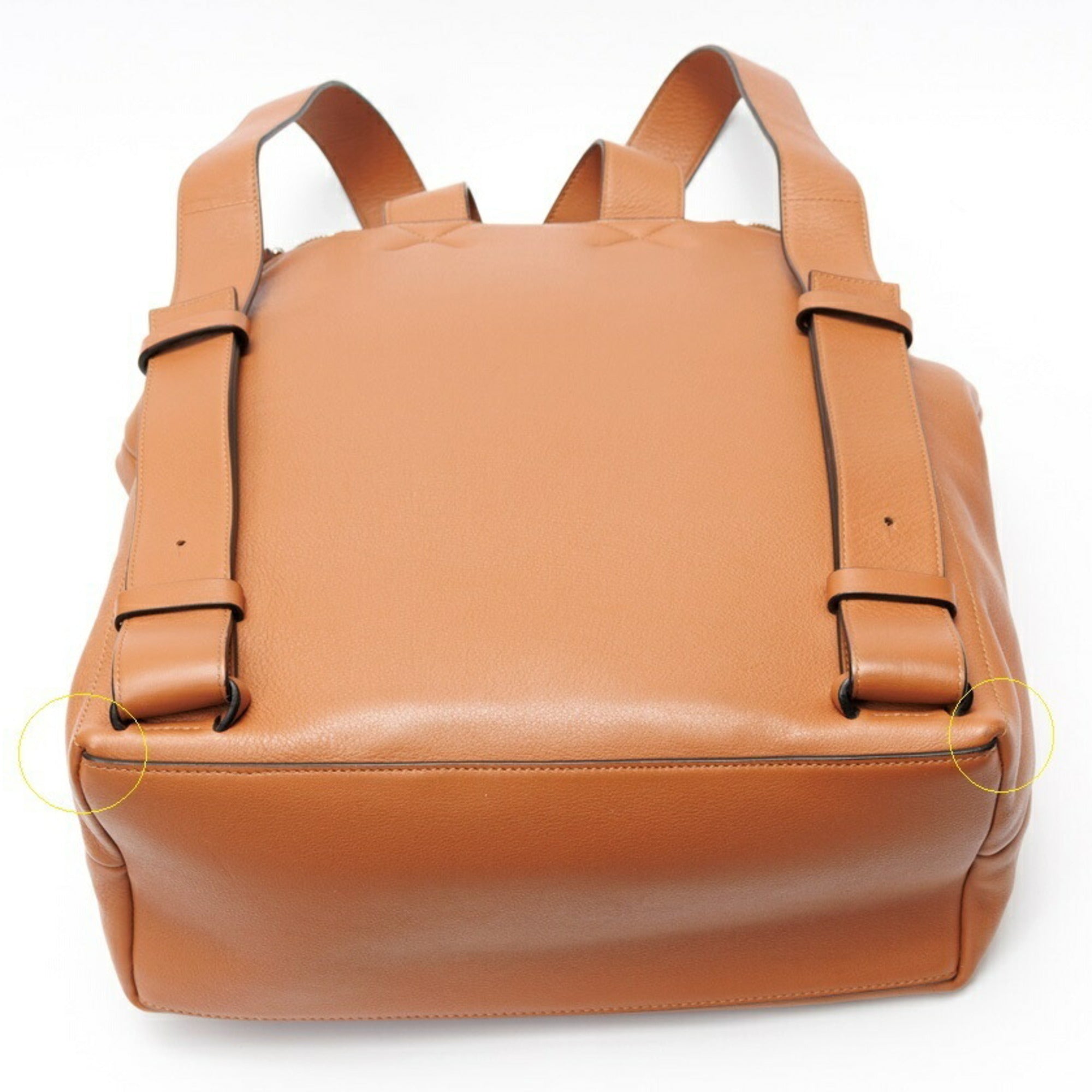 Loewe Brown Leather Backpack (Pre-Owned)