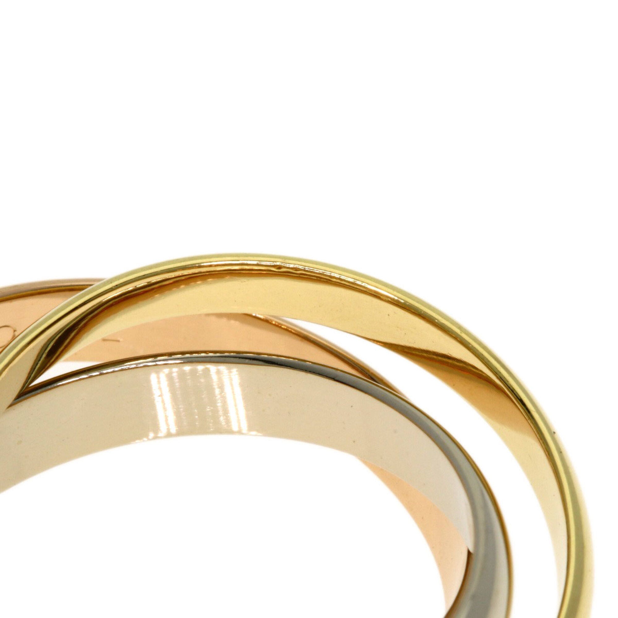 Cartier Trinity Yellow Gold (18K) Pink Gold (18K) White Gold (18K) Band Ring (Pre-Owned)